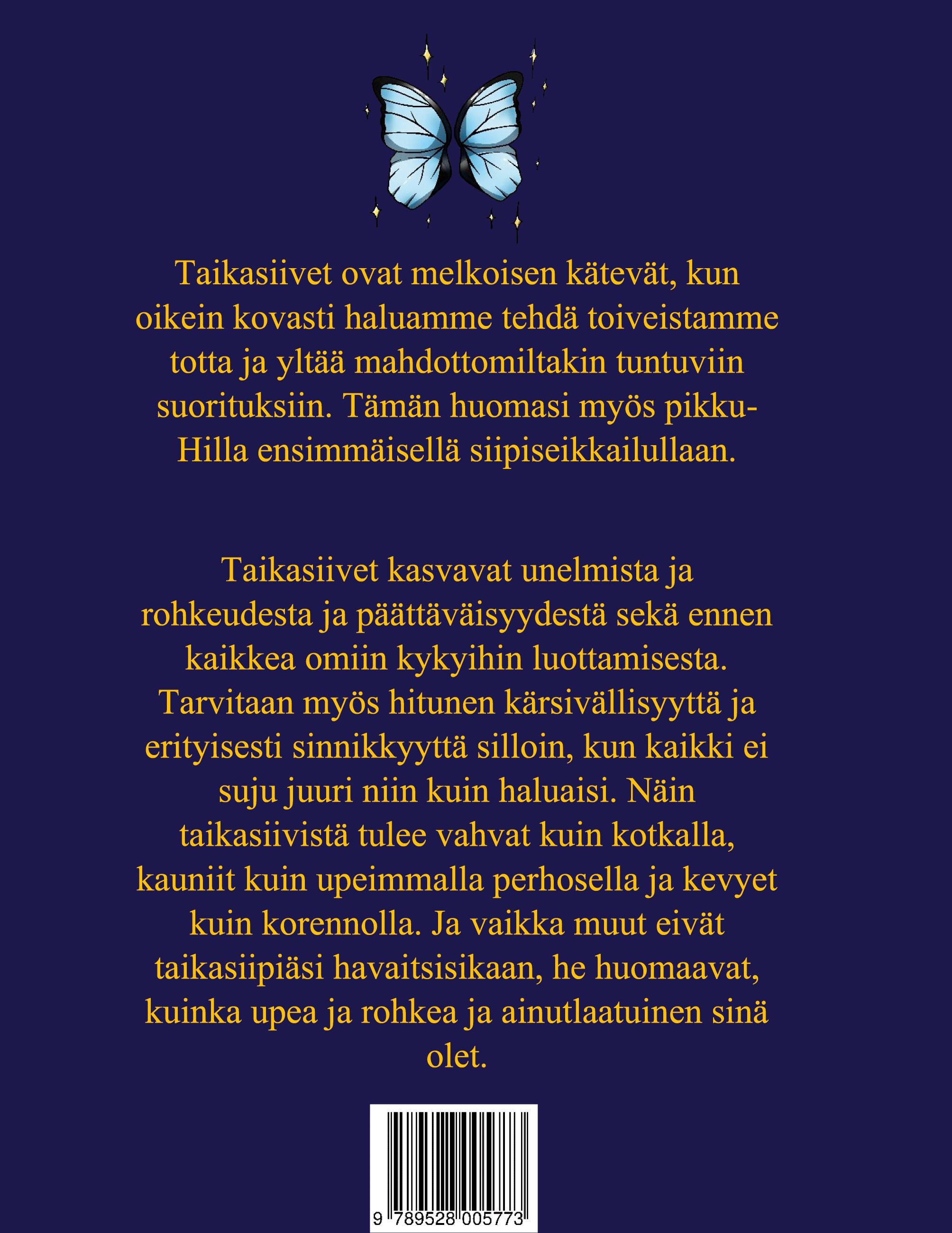 Rückseitencover Taikasiivet