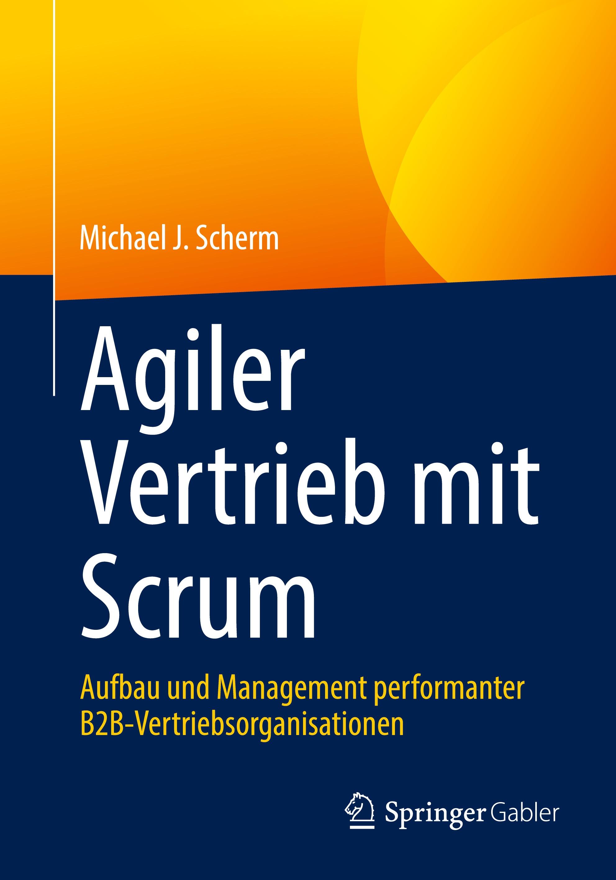 Vorderes Coverbild Agiler Vertrieb mit Scrum
