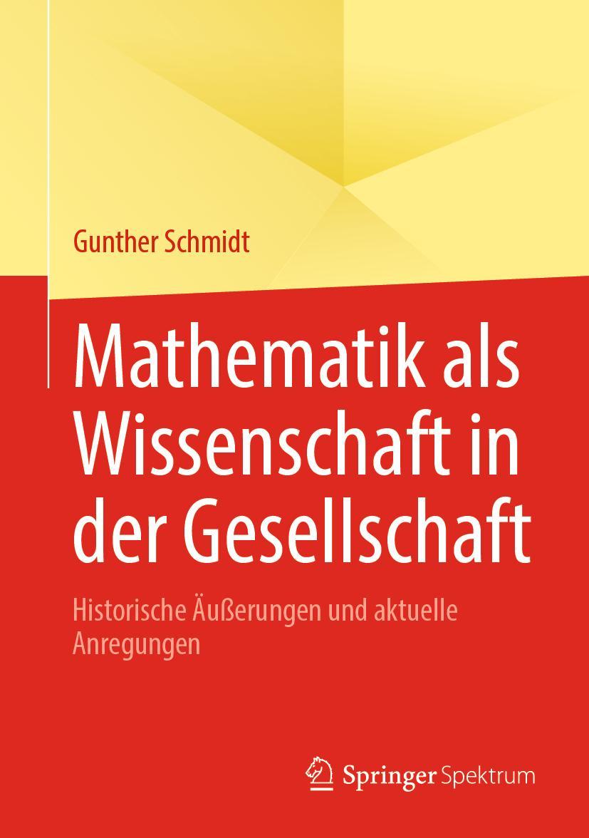 Vorderes Coverbild Mathematik als Wissenschaft in der Gesellschaft