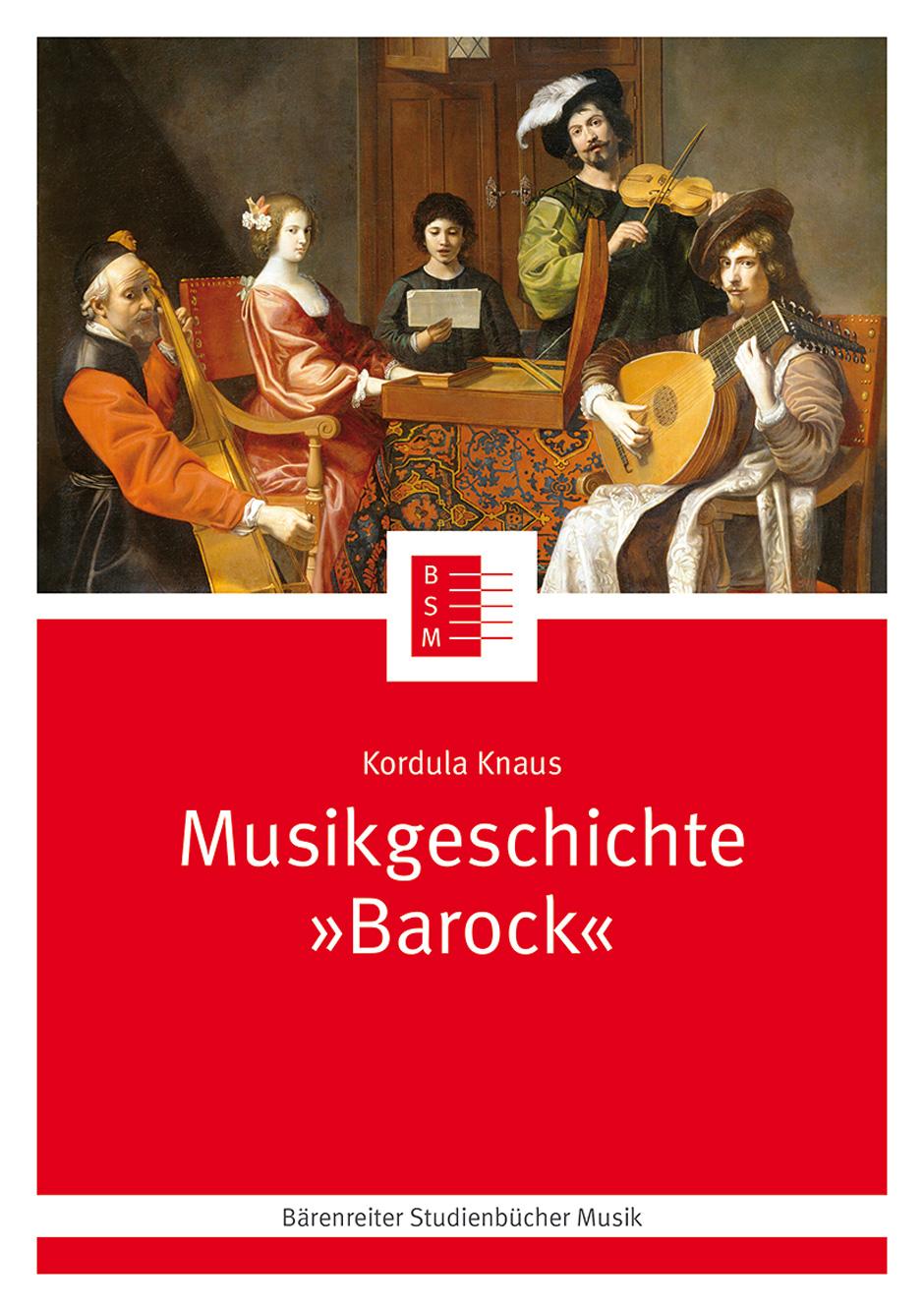 Vorderes Coverbild Musikgeschichte "Barock"