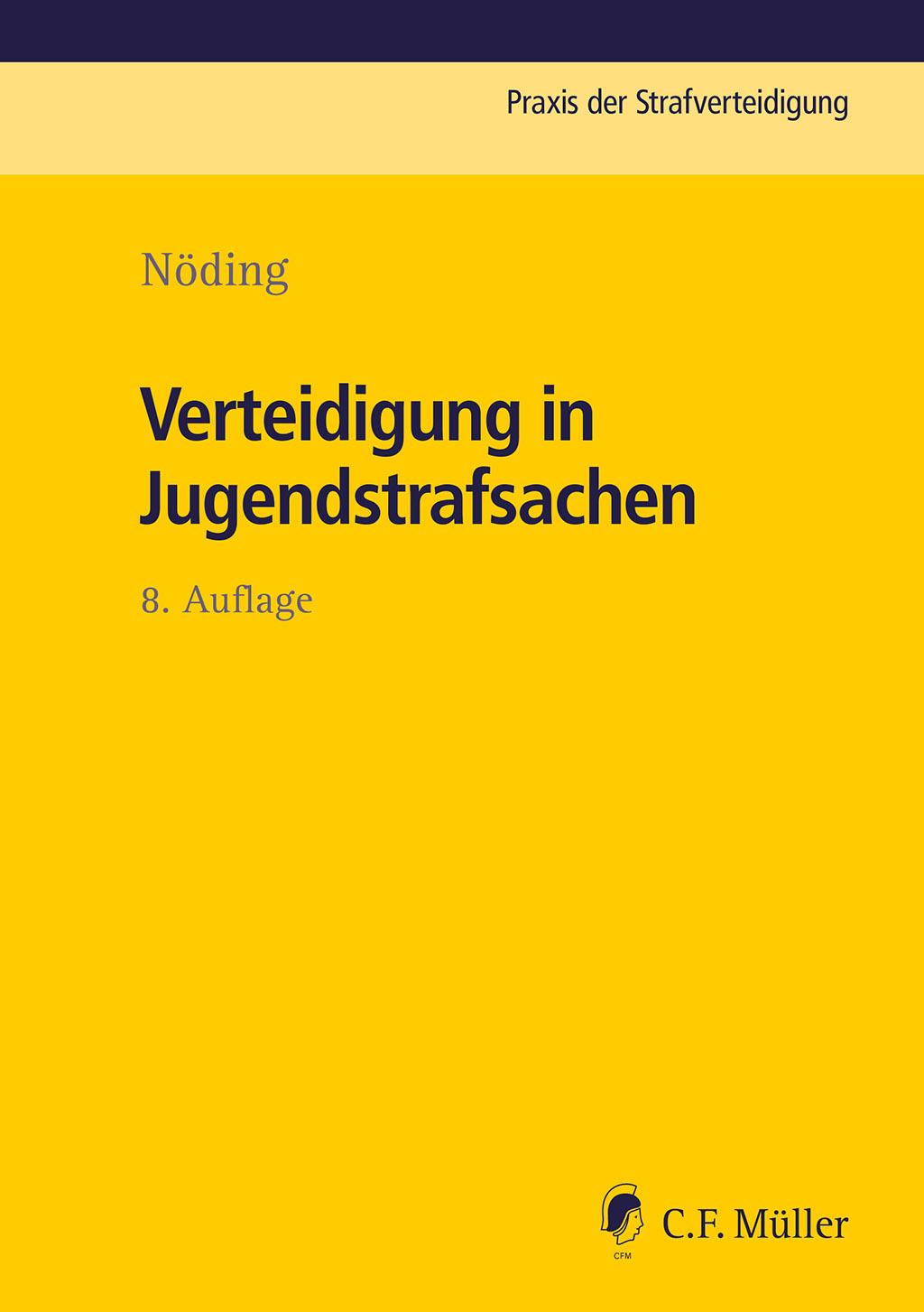 Vorderes Coverbild Verteidigung in Jugendstrafsachen