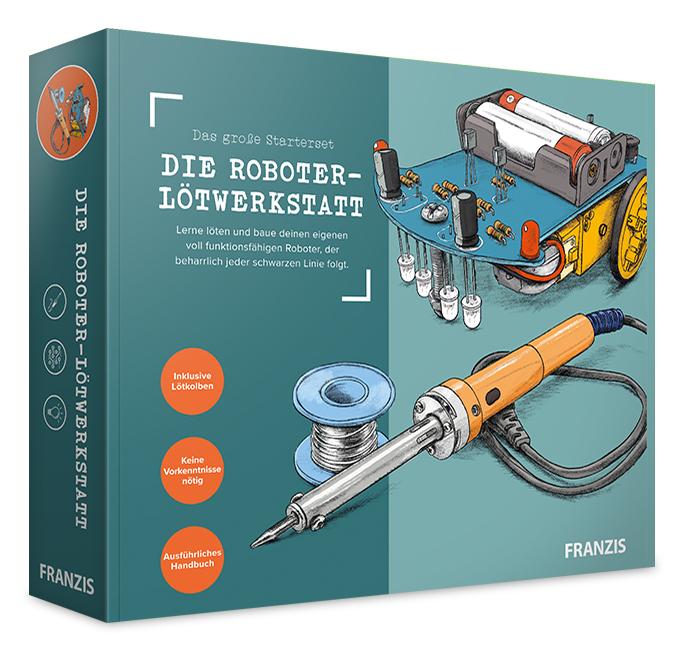 Vorderes Coverbild Die Roboter-Lötwerkstatt