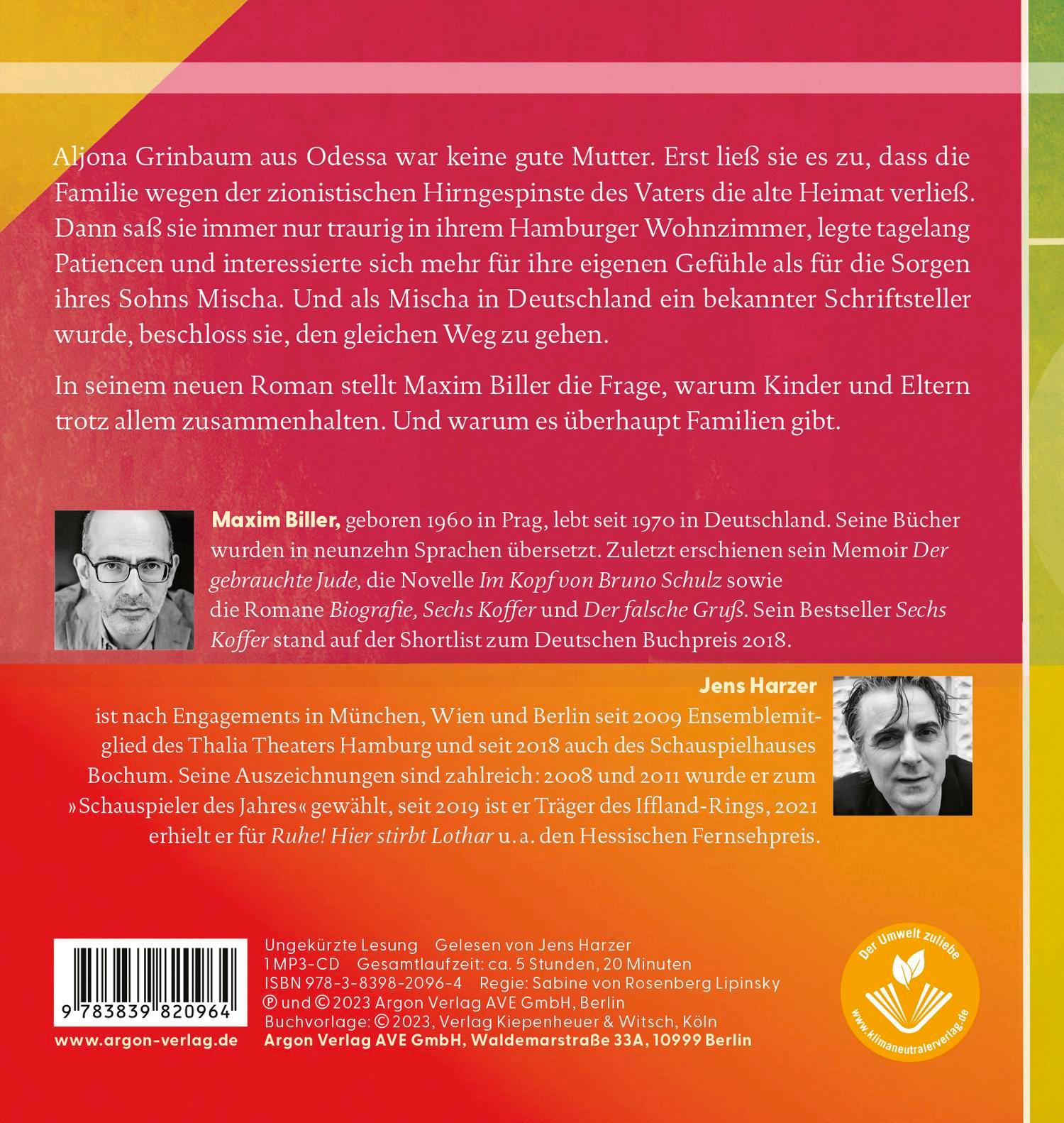 Rückseitencover Mama Odessa