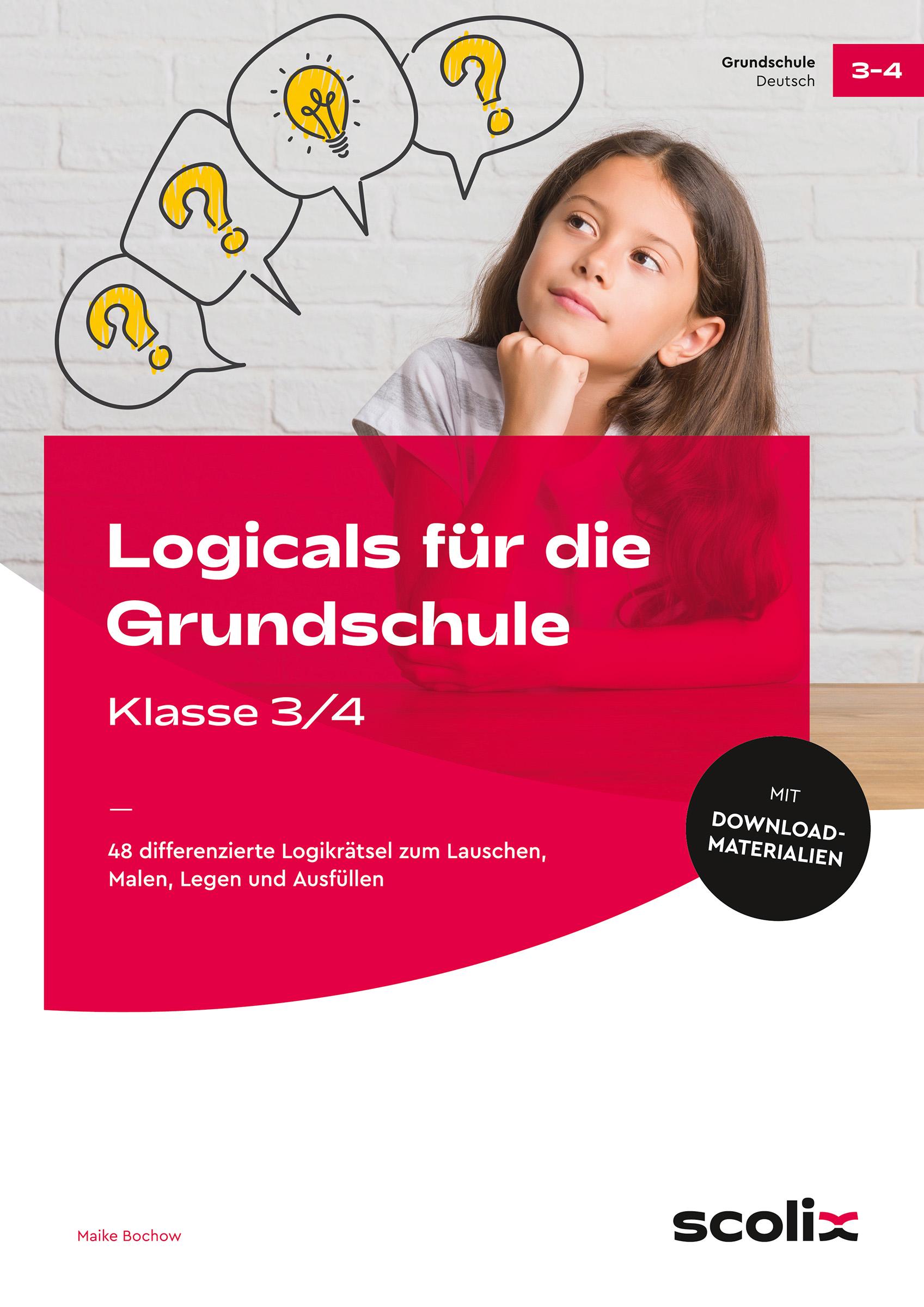 Vorderes Coverbild Logicals für die Grundschule - Klasse 3/4