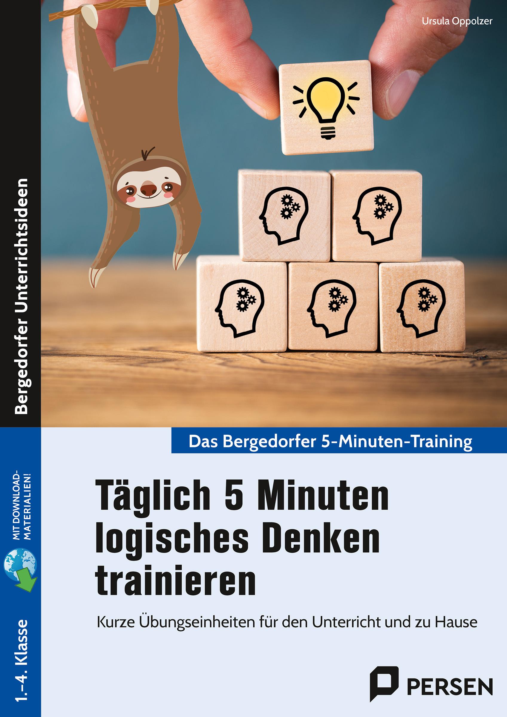 Vorderes Coverbild Täglich 5 Minuten logisches Denken trainieren