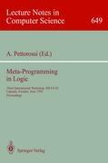 Vorderes Coverbild Meta-Programming in Logic