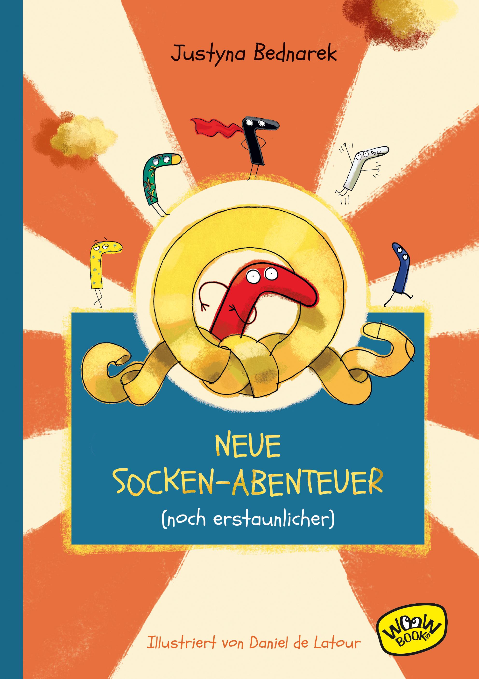 Vorderes Coverbild Neue Socken-Abenteuer (noch erstaunlicher)