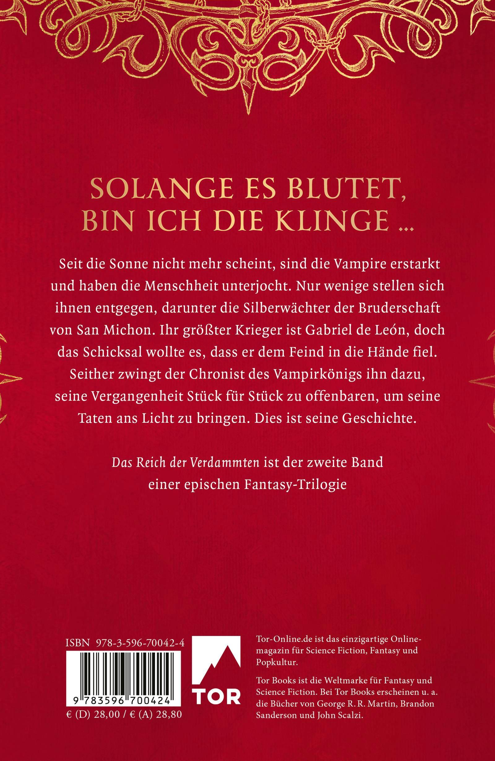Rückseitencover Das Reich der Verdammten
