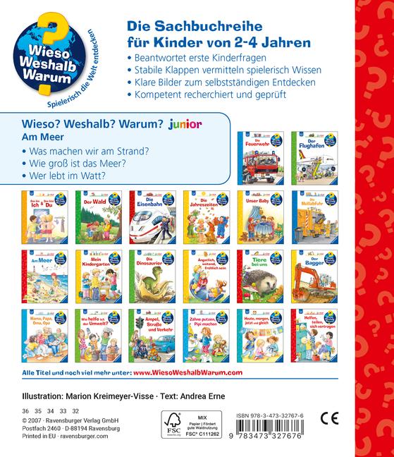 Beispielinhalt (Bild) Wieso? Weshalb? Warum? junior, Band 17: Am Meer