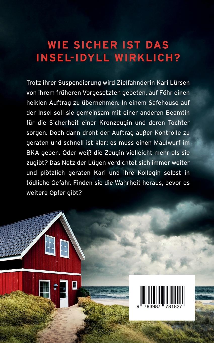Rückseitencover Angst auf Föhr | Ein aufregender Nordseekrimi über dunkle Geheimnisse auf der Insel