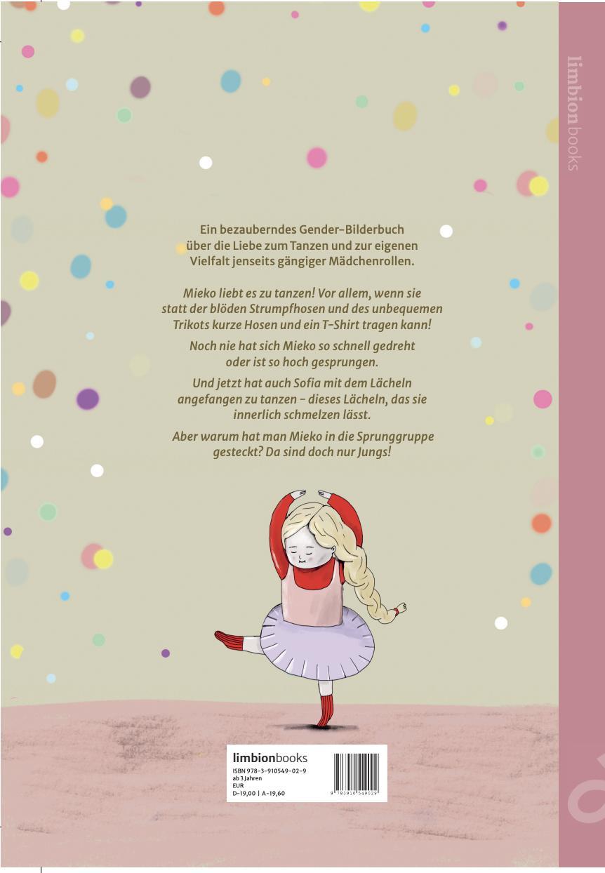 Rückseitencover Mieko tanzt