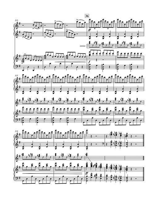 Beispielinhalt (Bild) Concerto für Klavier und Orchester G-Dur