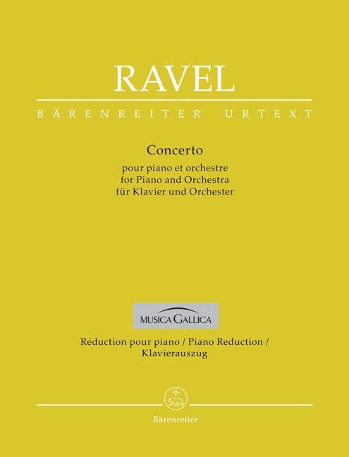 Vorderes Coverbild Concerto für Klavier und Orchester G-Dur