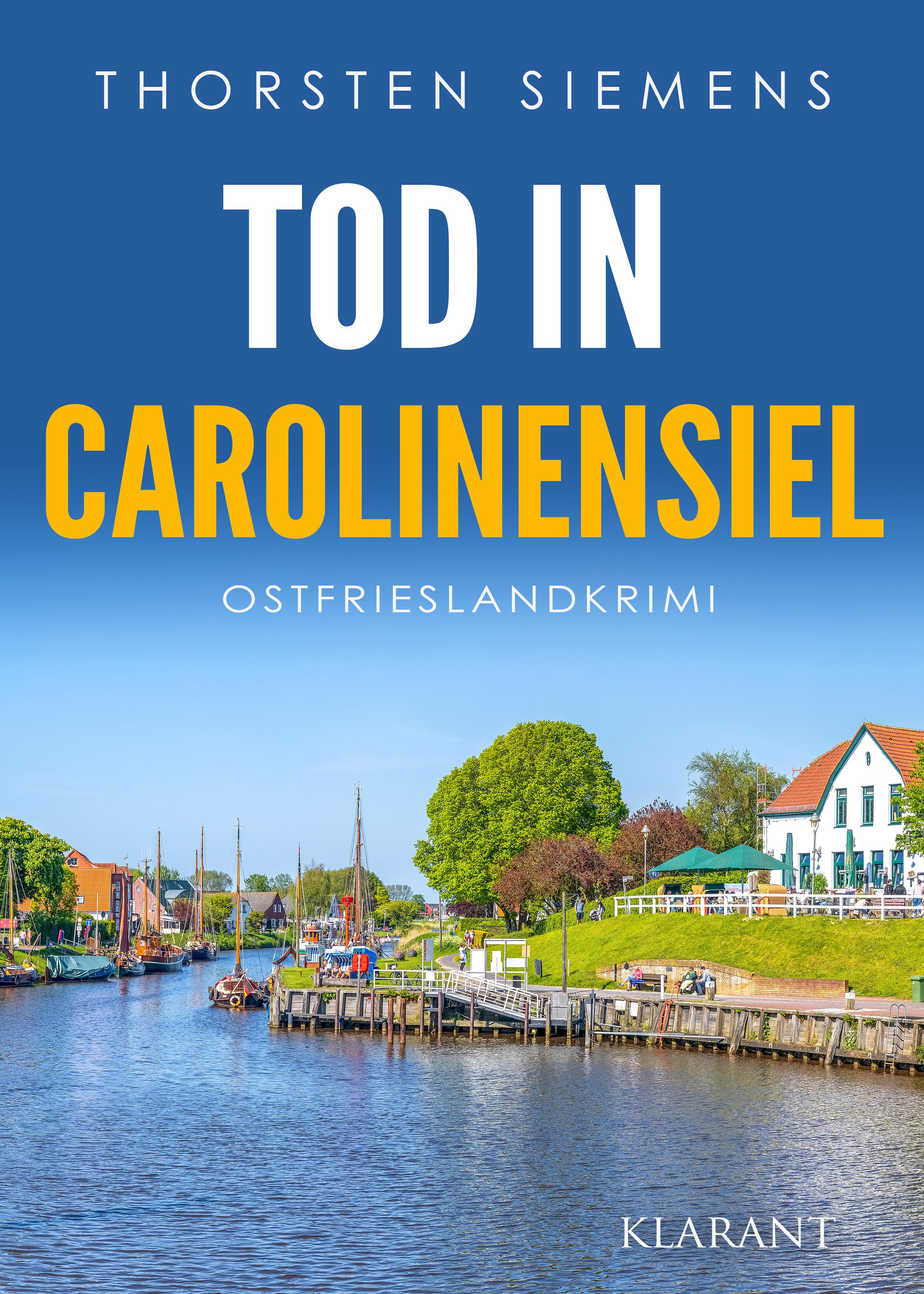 Vorderes Coverbild Tod in Carolinensiel. Ostfrieslandkrimi
