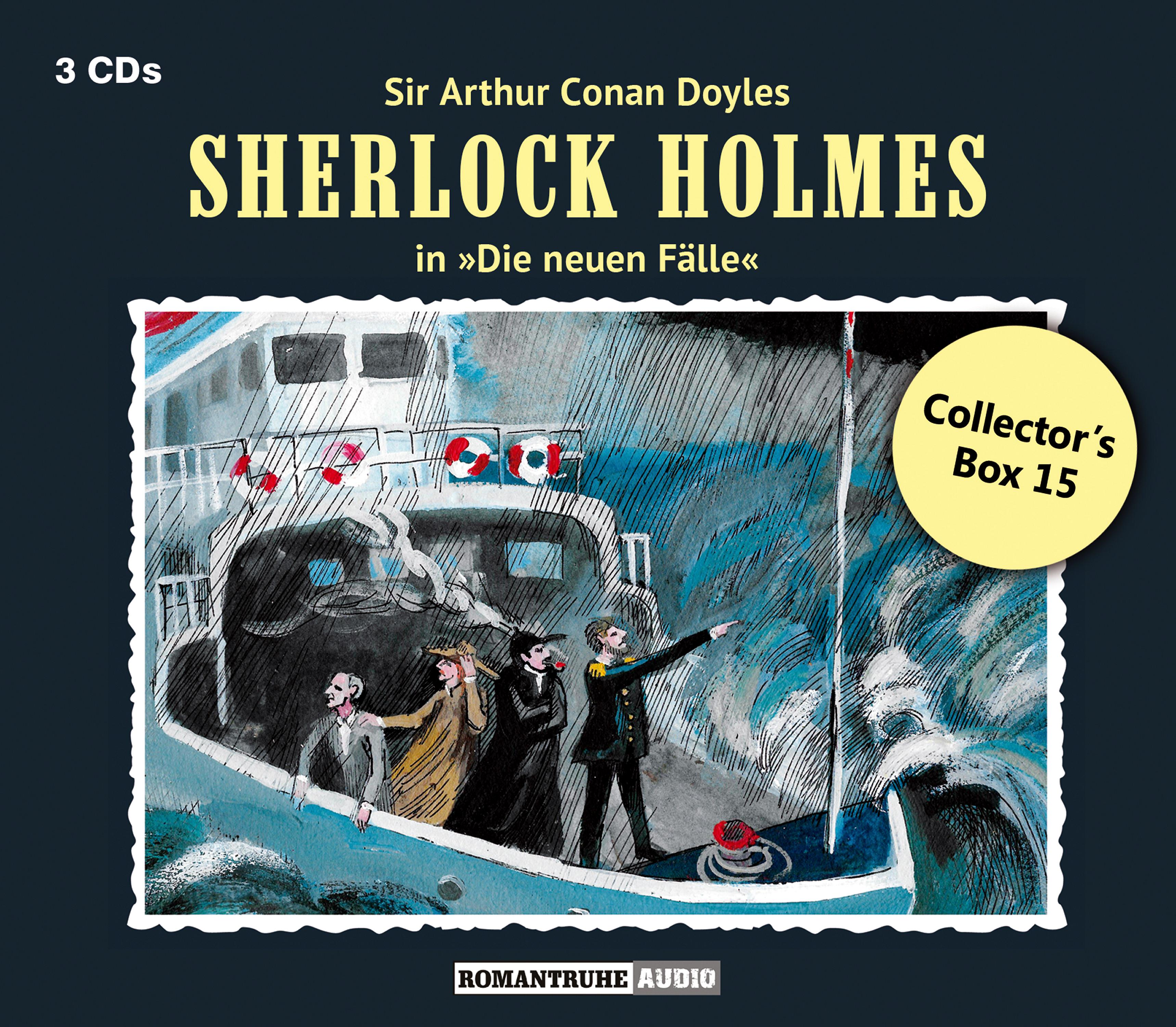 Vorderes Coverbild Sherlock Holmes - die neuen Fälle Collector Box 15