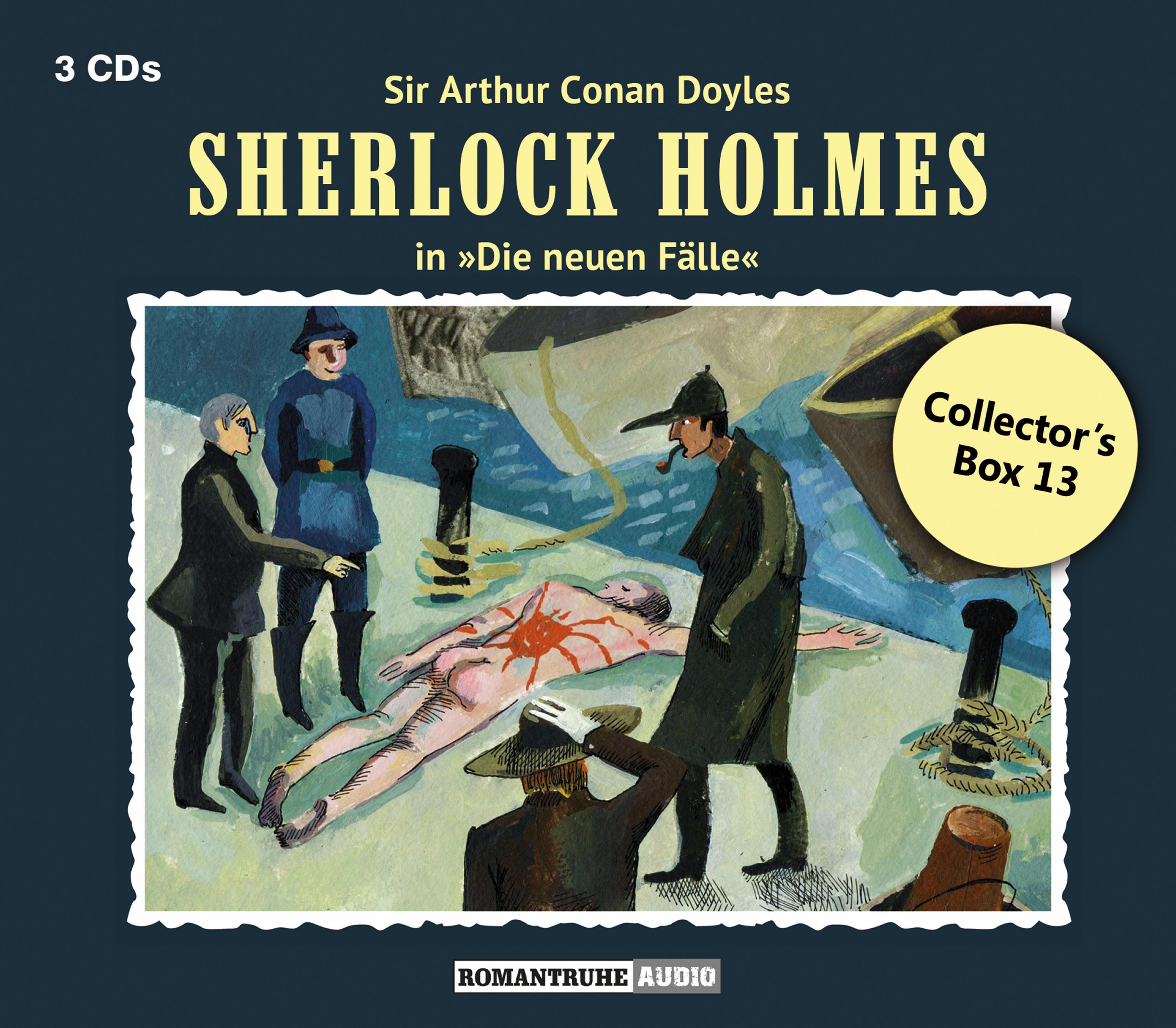 Vorderes Coverbild Sherlock Holmes - die neuen Fälle Collector Box 13