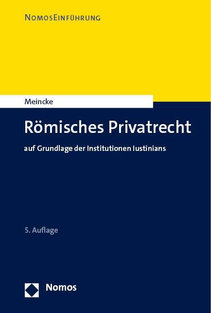 Vorderes Coverbild Römisches Privatrecht