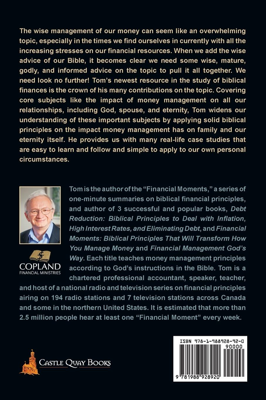 Rückseitencover Management of Money Impacts Relationship with God, Spouse and Eternity