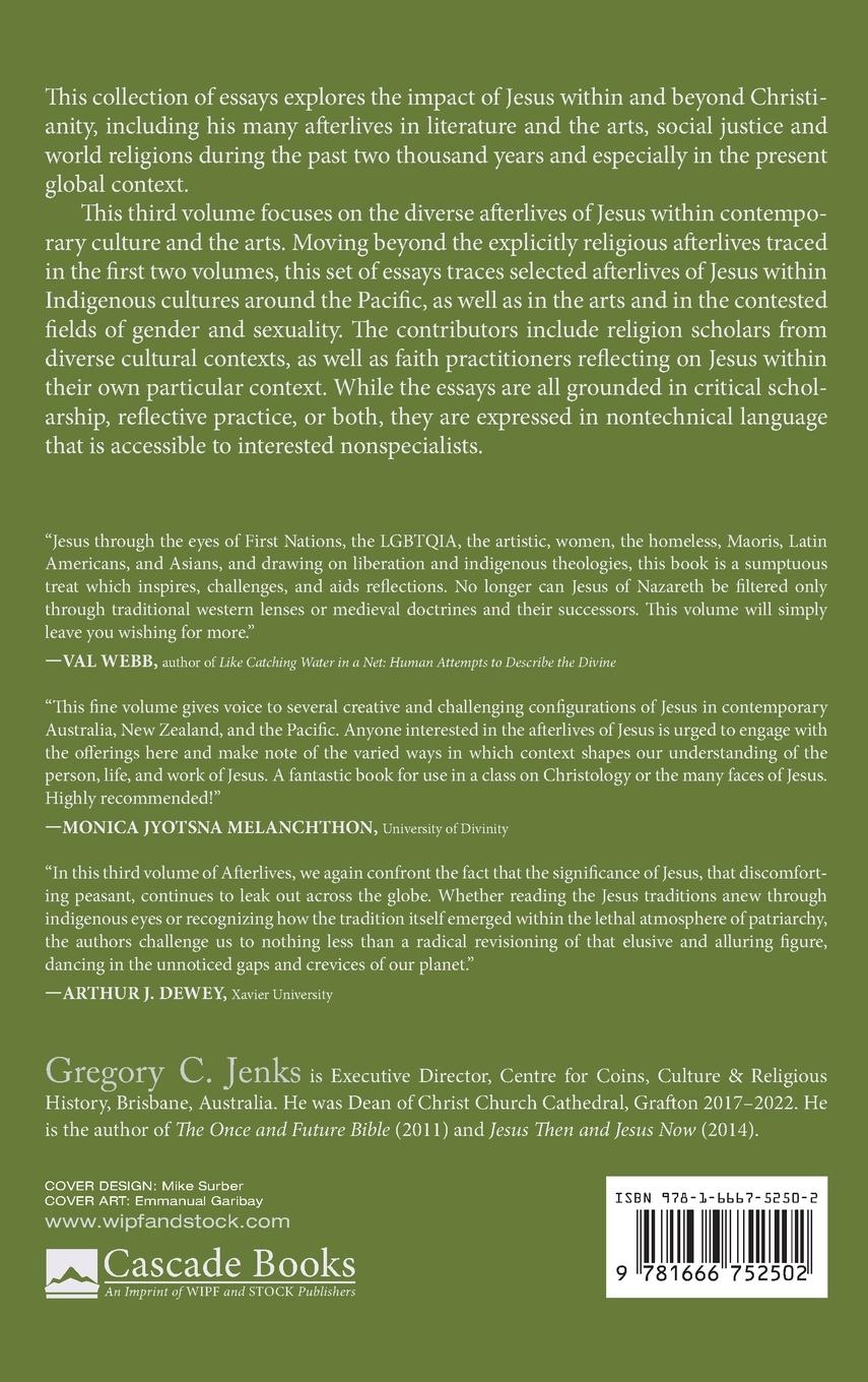 Rückseitencover Cultural Afterlives of Jesus