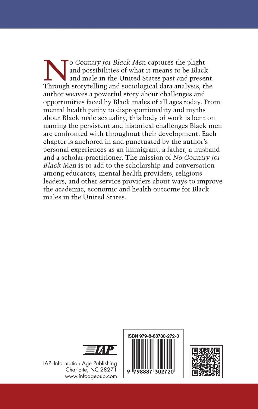 Rückseitencover No Country for Black Men