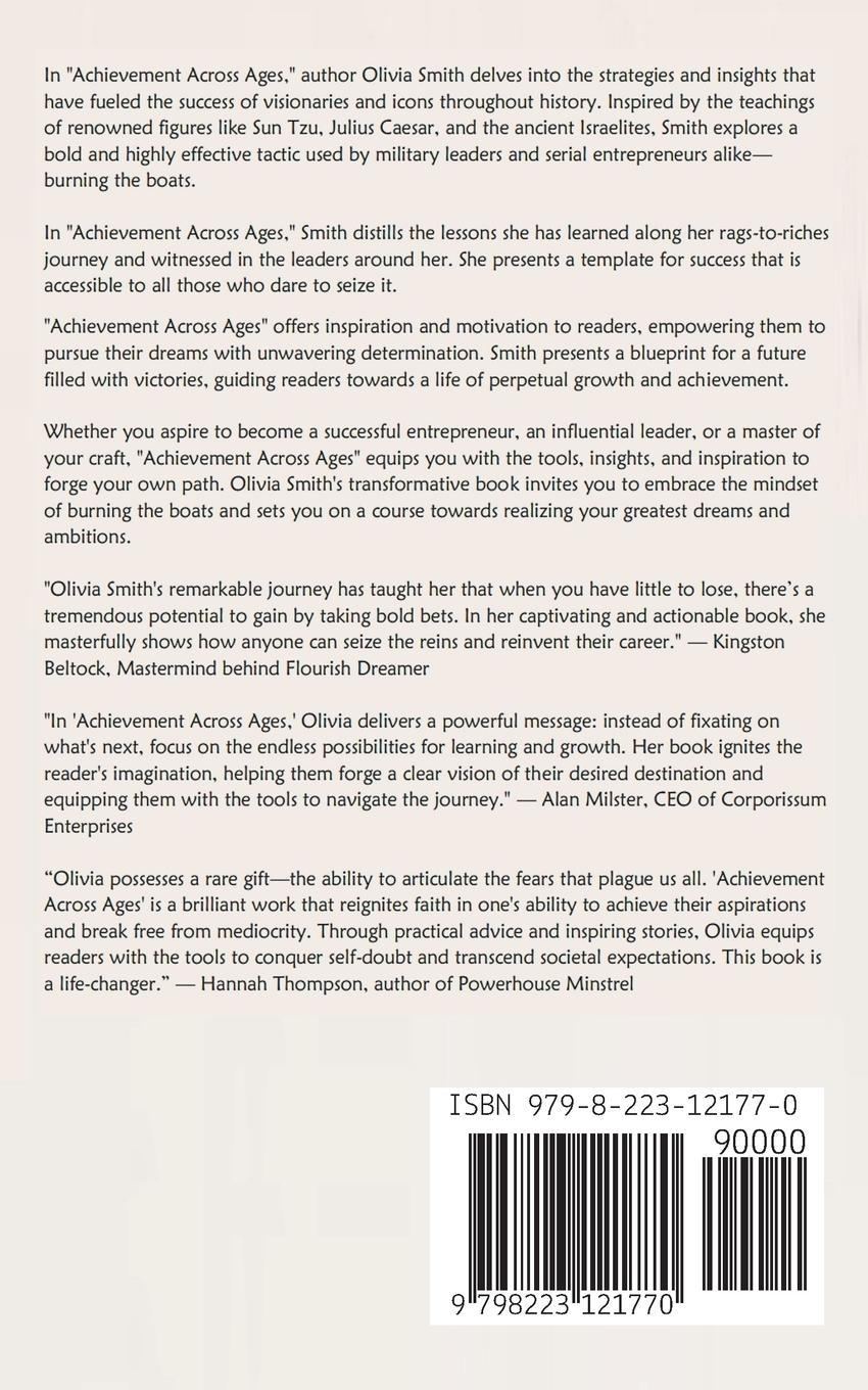 Rückseitencover Achievement Across Ages