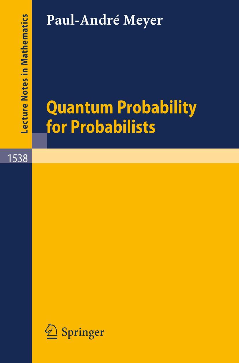 Vorderes Coverbild Quantum Probability for Probabilists