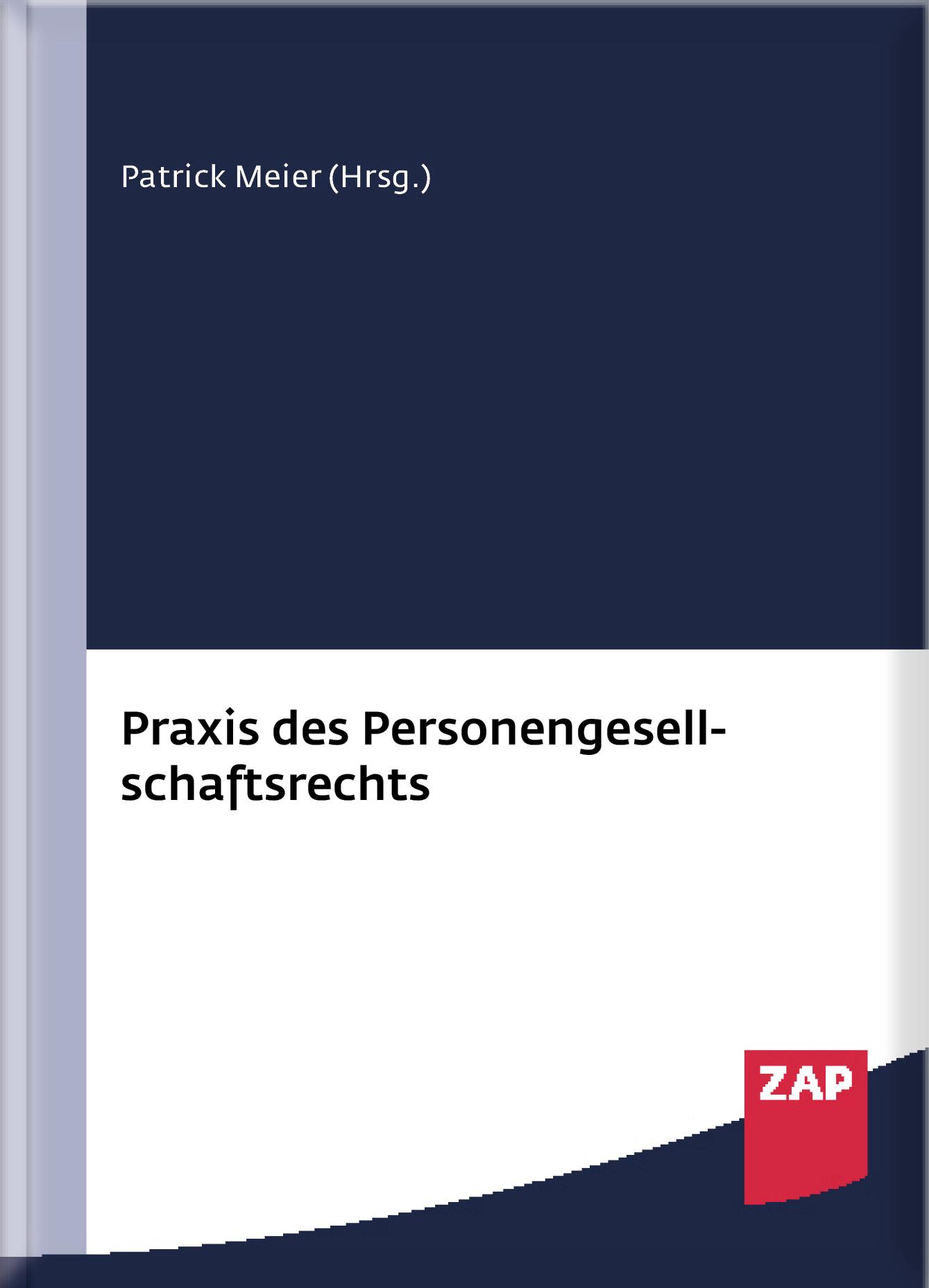 Vorderes Coverbild Praxis des Personengesellschaftsrechts