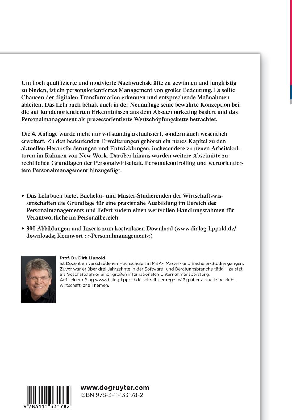 Rückseitencover Modernes Personalmanagement