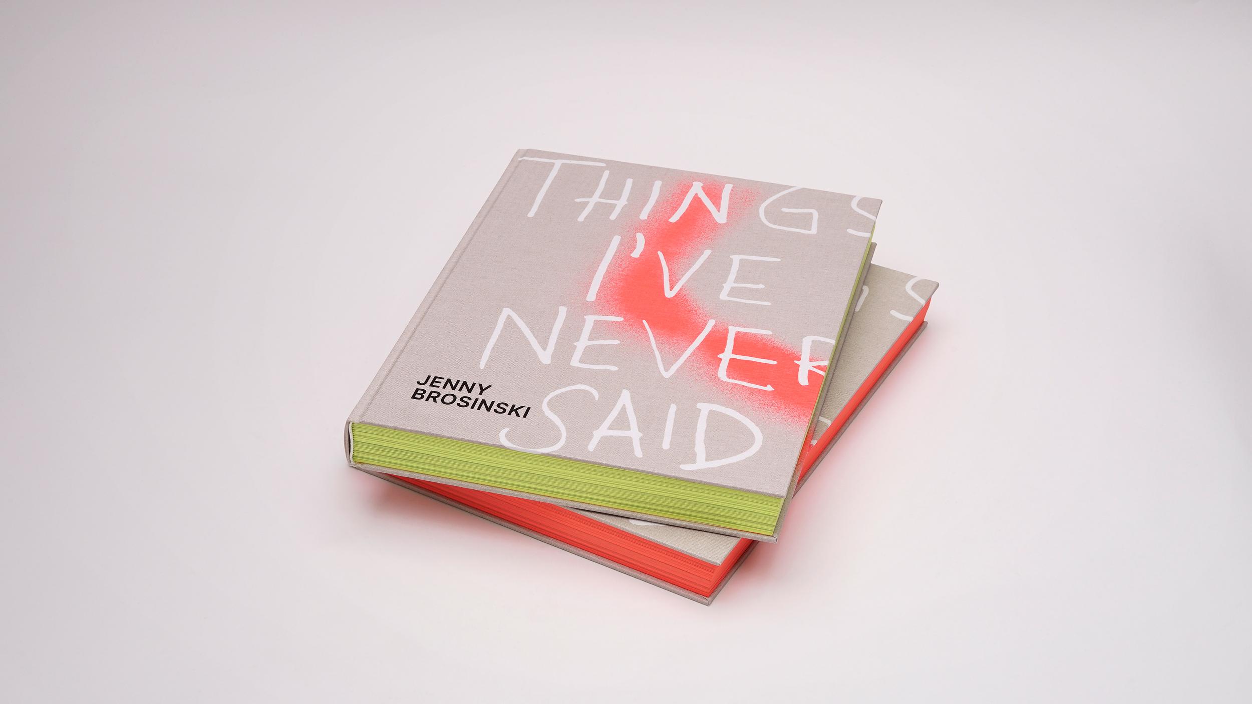 Beispielinhalt (Bild) Jenny Brosinski - Things I've Never Said