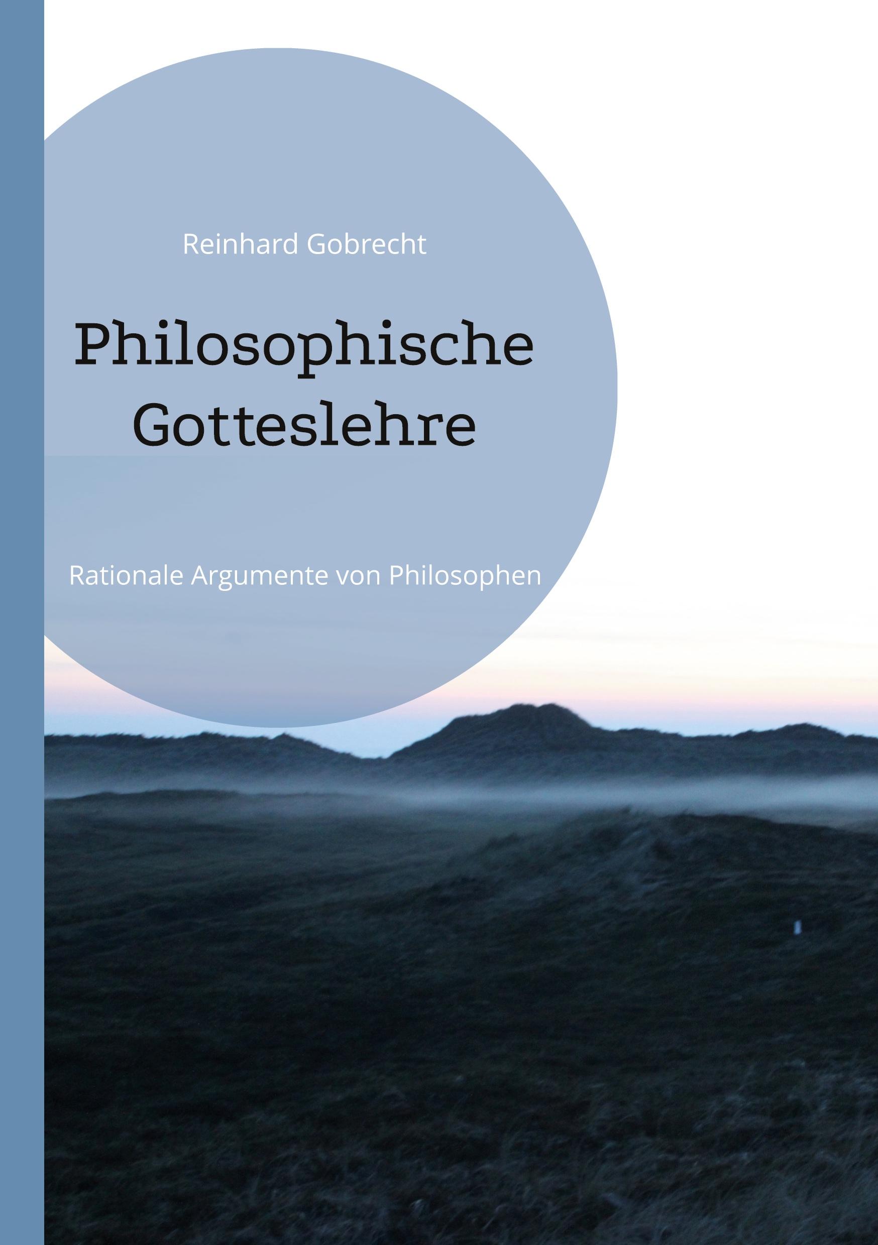 Vorderes Coverbild Philosophische Gotteslehre