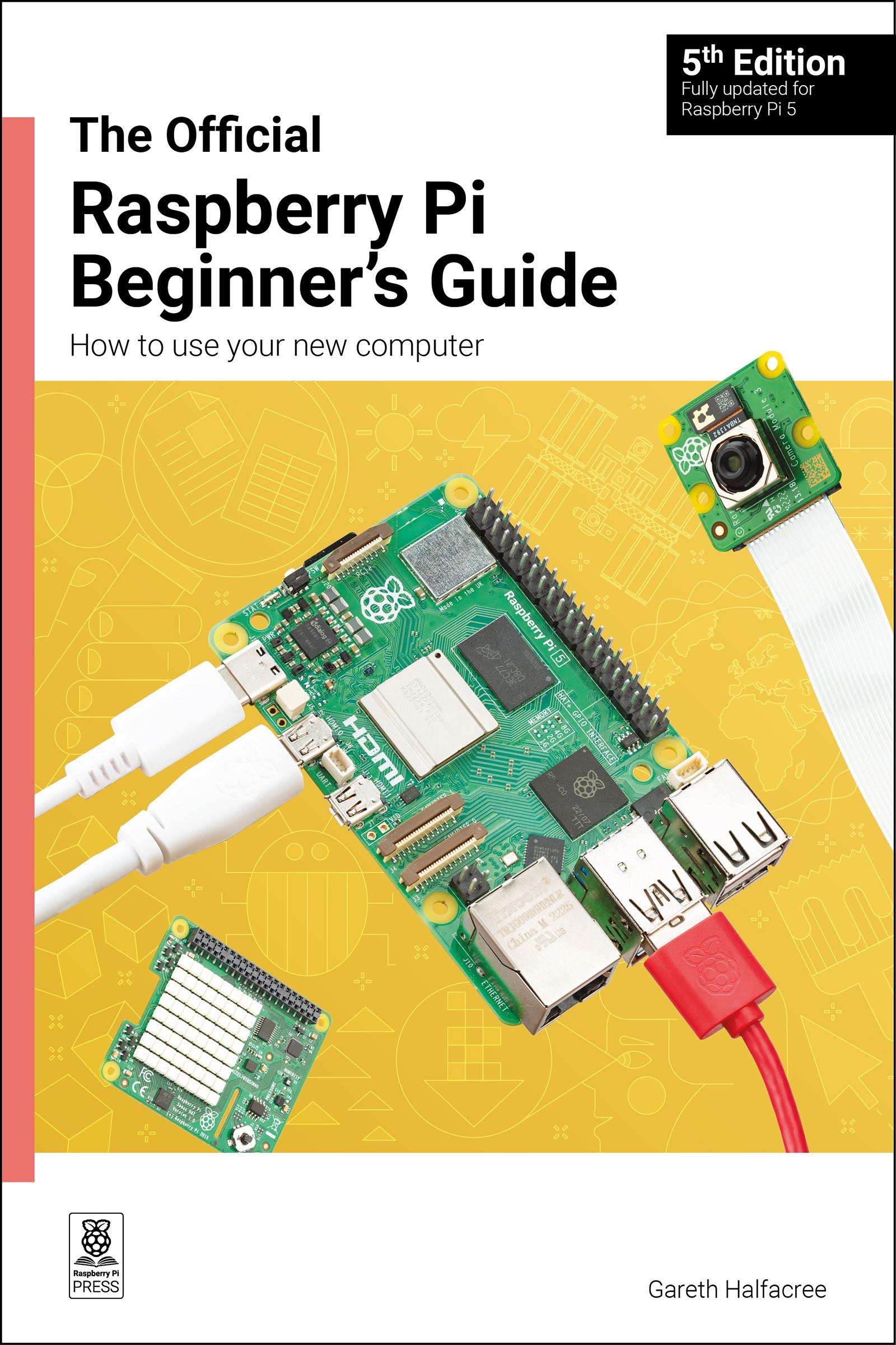 Vorderes Coverbild The Official Raspberry Pi Beginner's Guide
