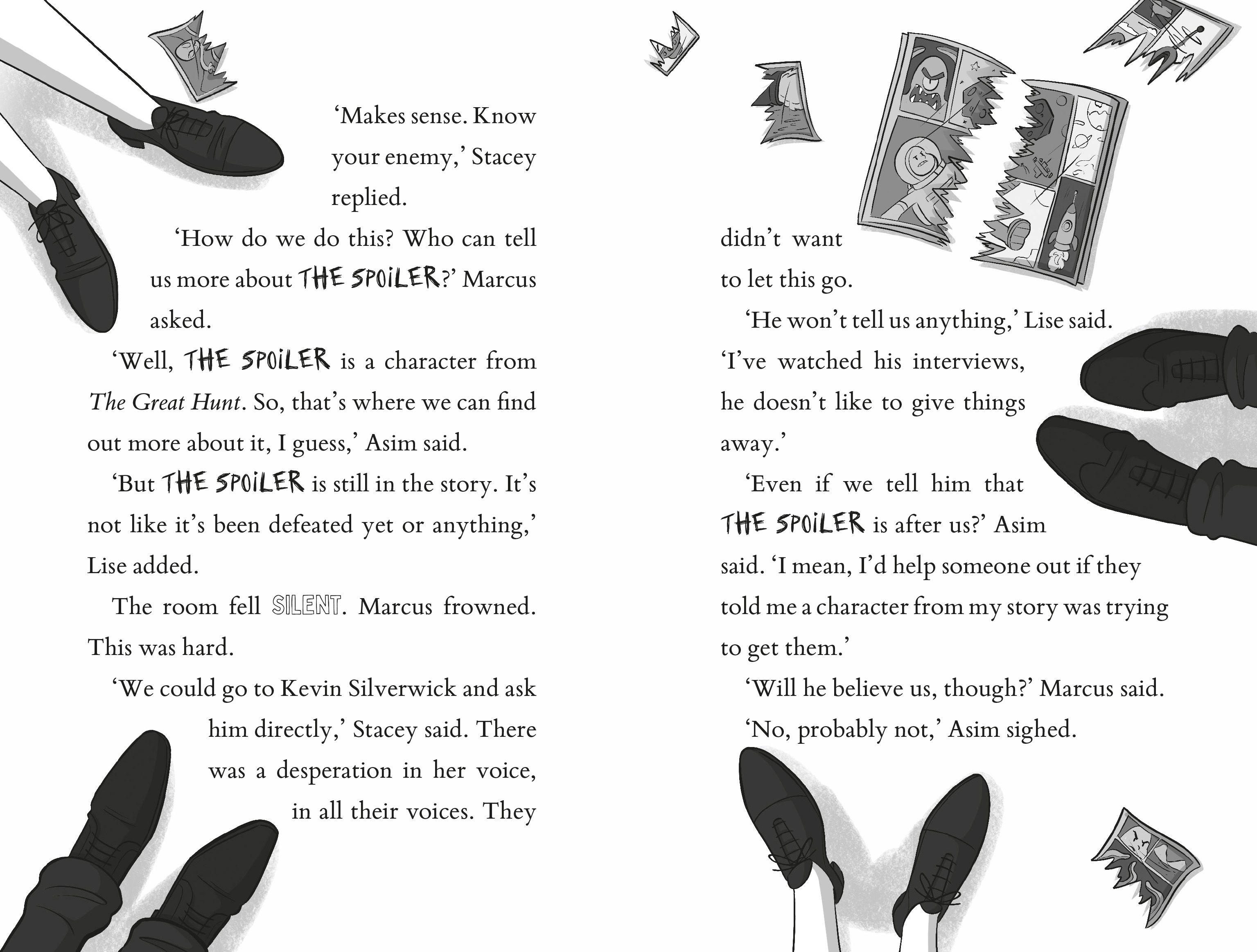 Beispielinhalt (Bild) The Treasure Hunt Monster