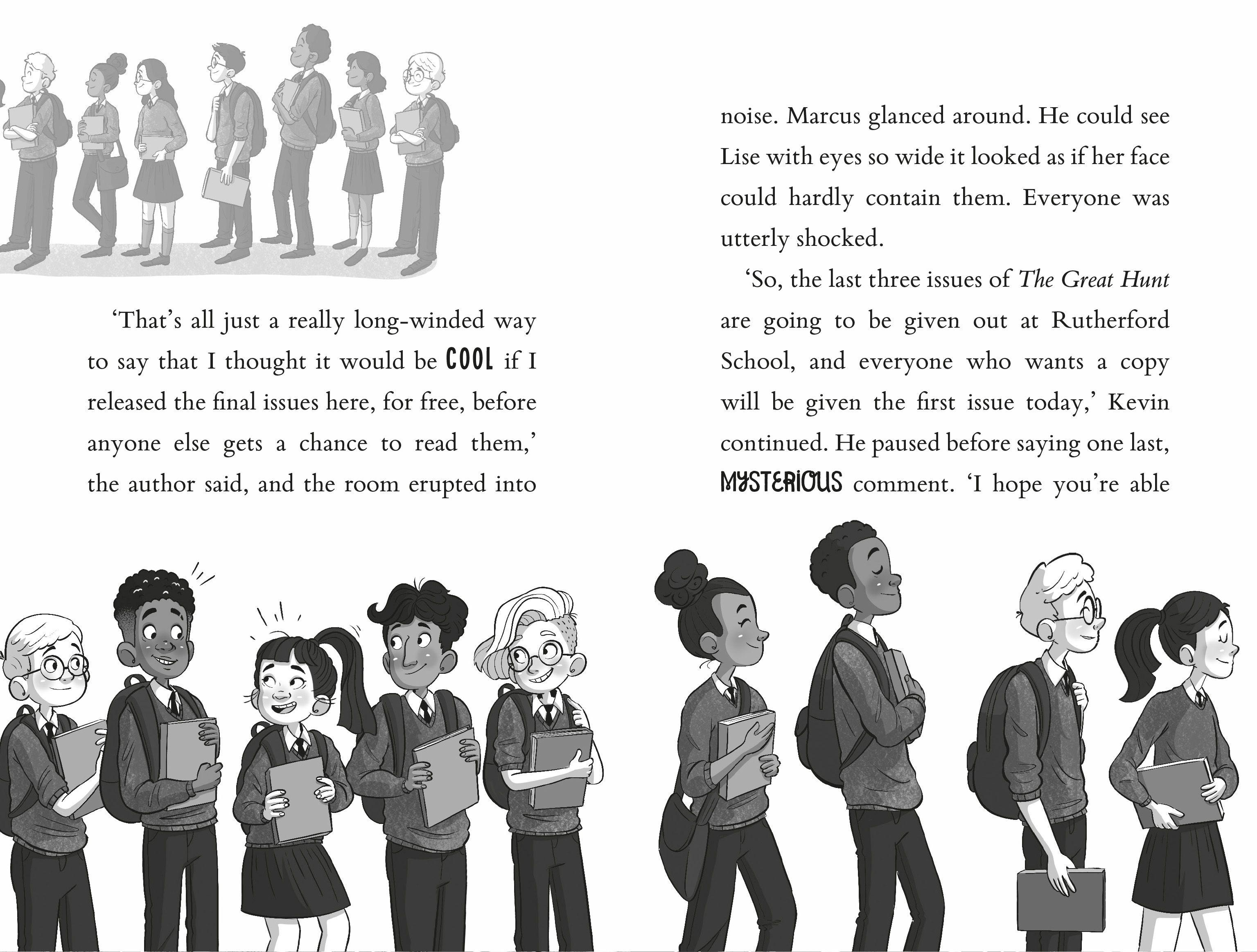 Beispielinhalt (Bild) The Treasure Hunt Monster