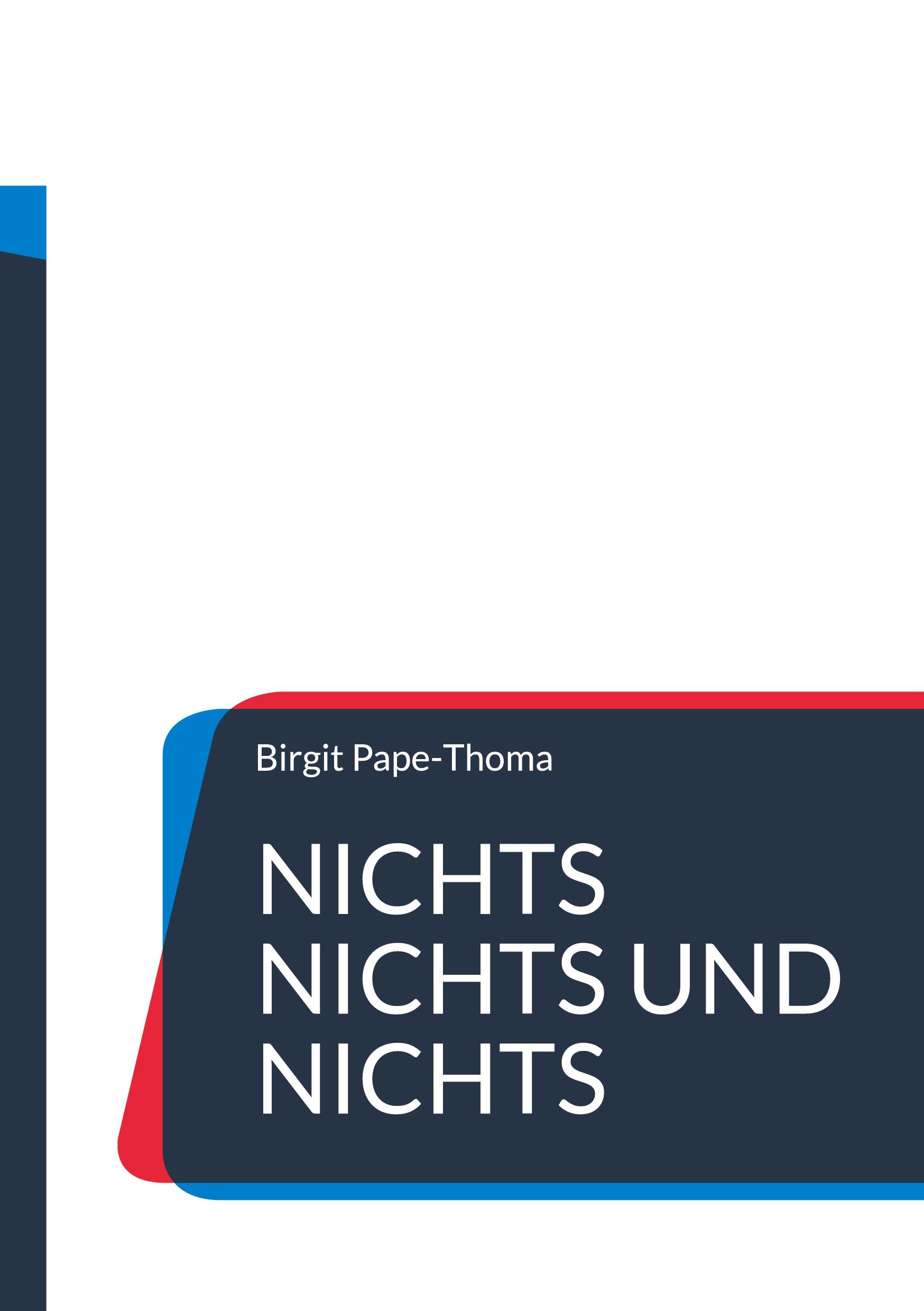 Vorderes Coverbild Nichts nichts und nichts