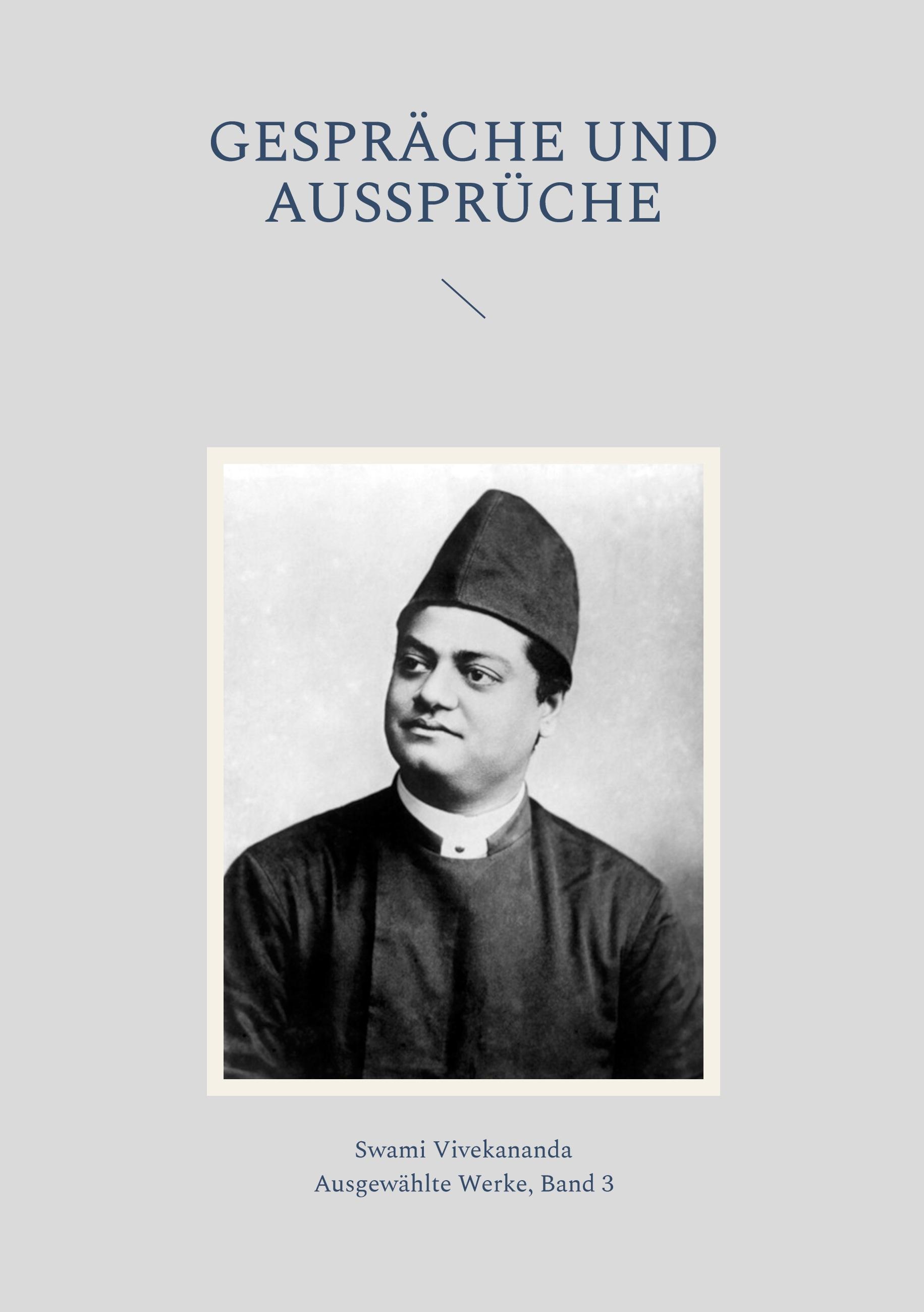 Vorderes Coverbild Gespräche und Aussprüche