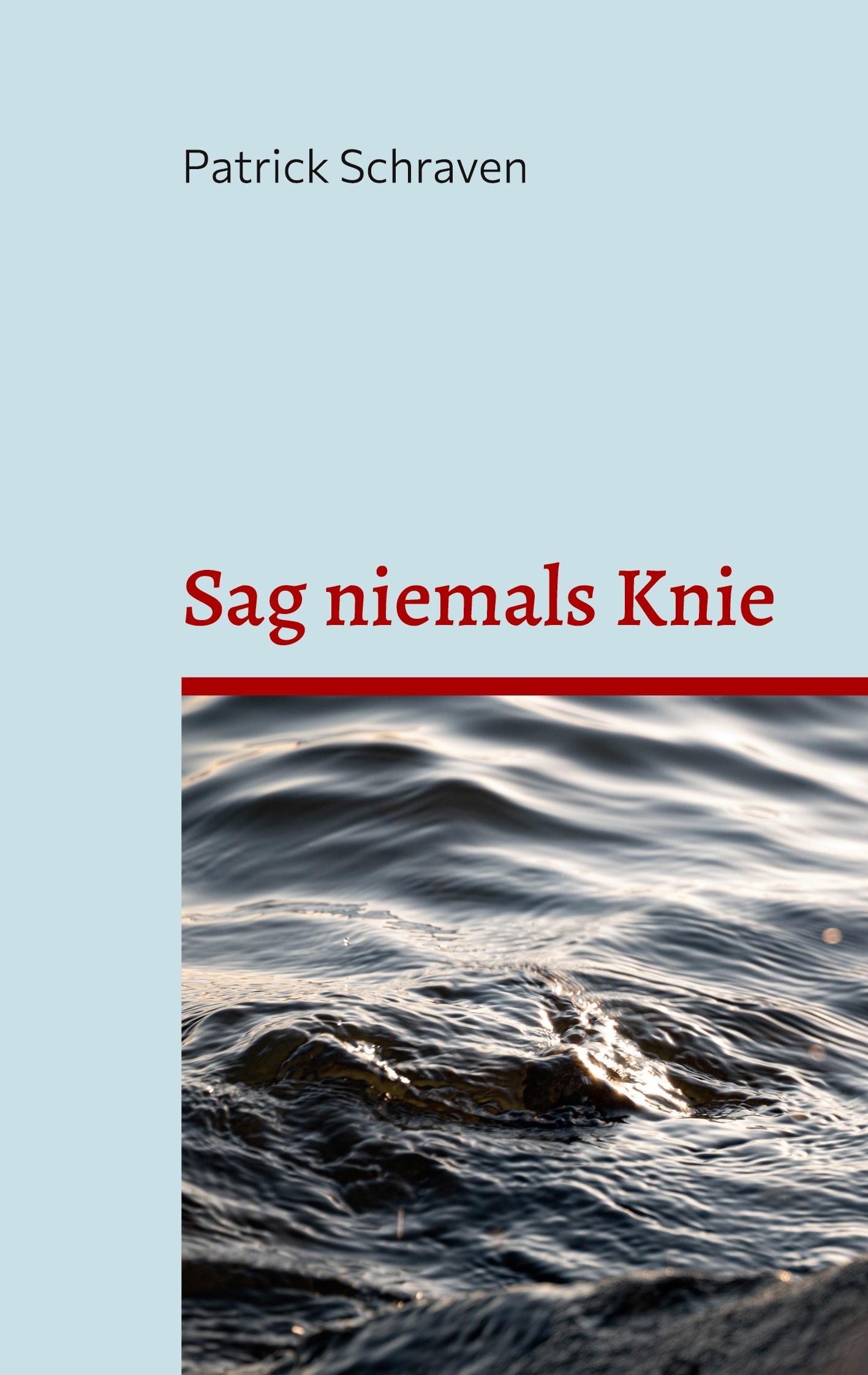 Vorderes Coverbild Sag niemals Knie
