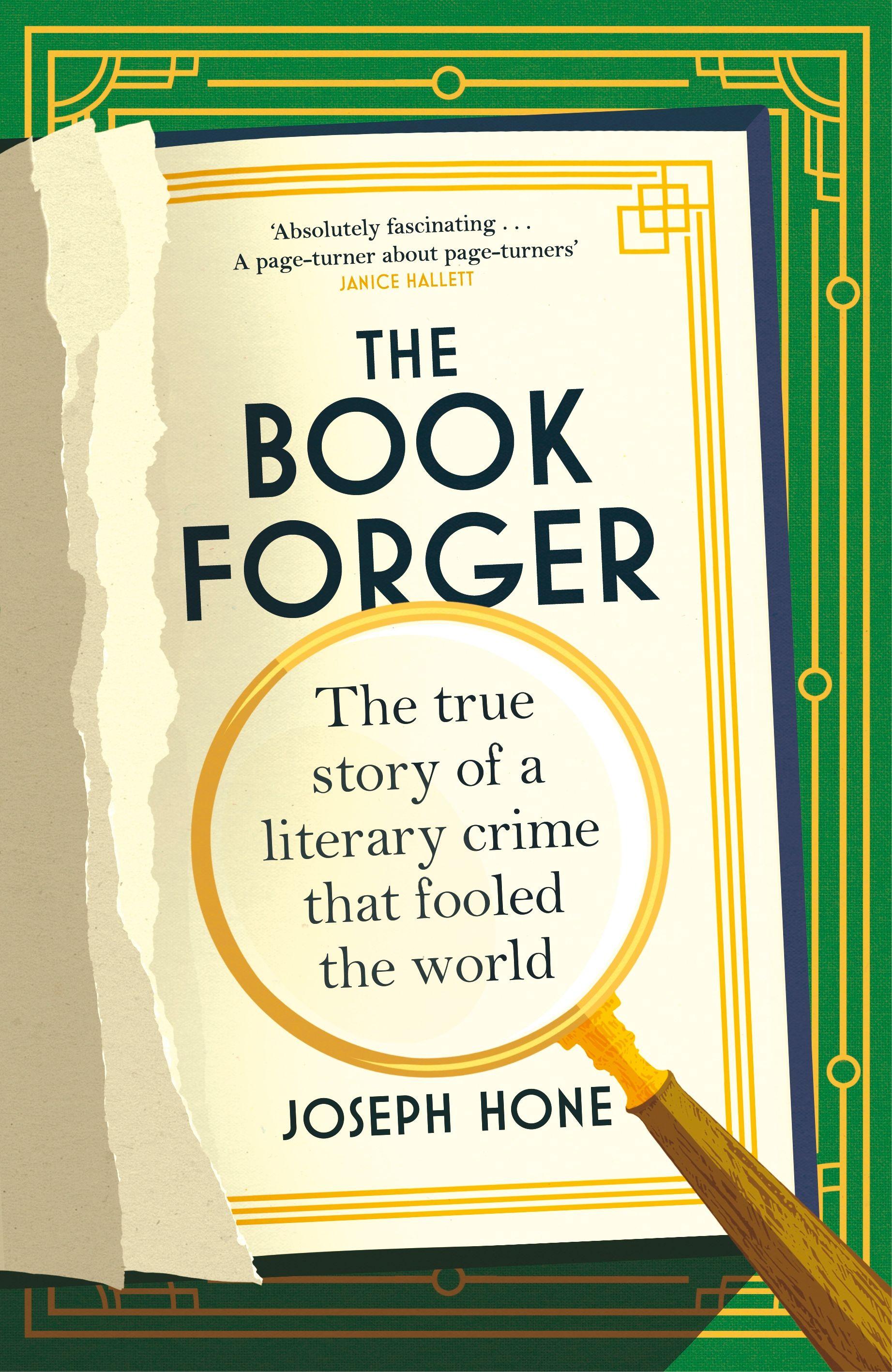 Vorderes Coverbild The Book Forger