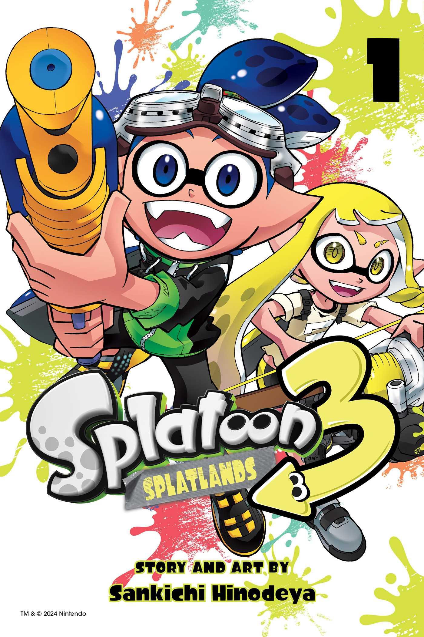 Vorderes Coverbild Splatoon 3: Splatlands, Vol. 1