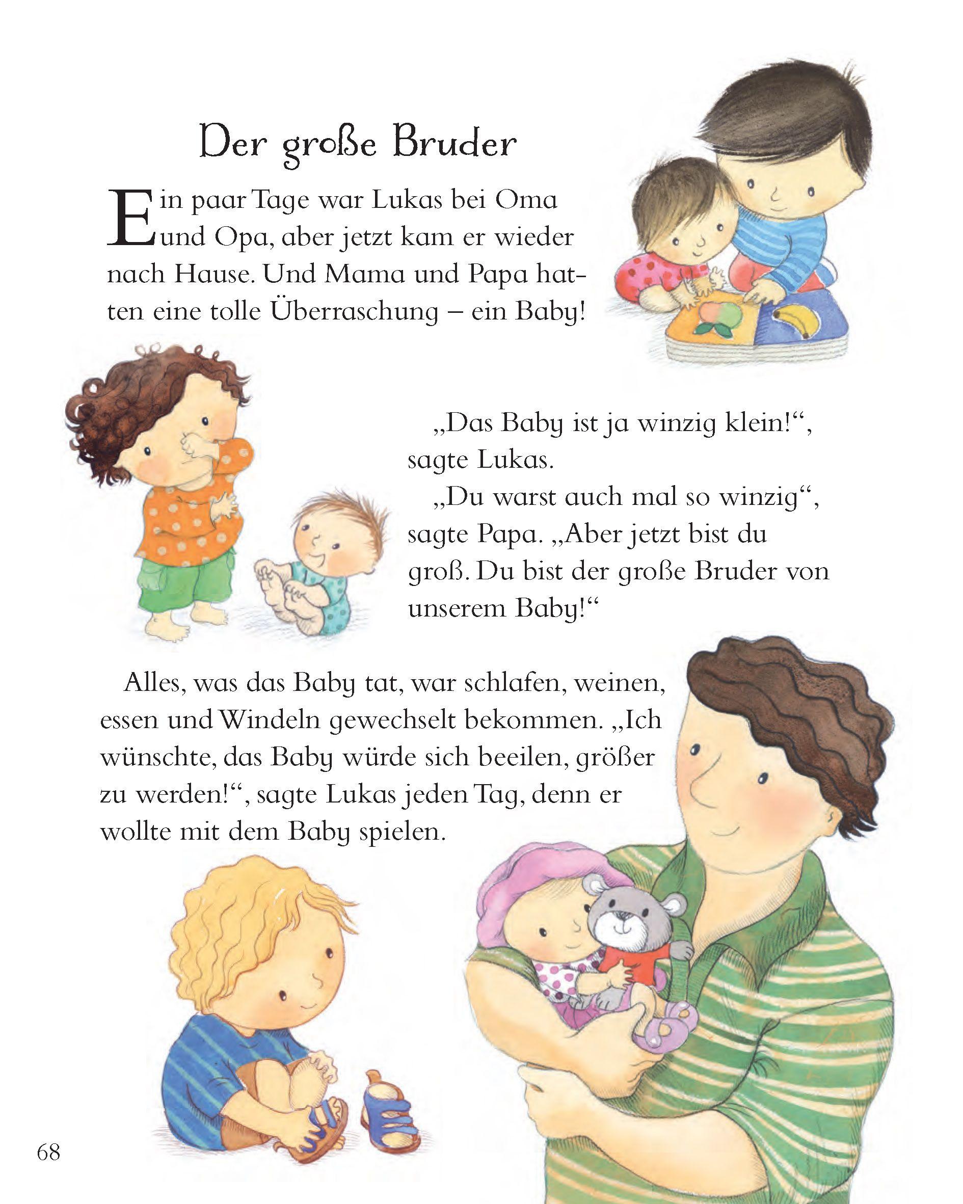 Beispielinhalt (Bild) 365 Gute-Nacht-Geschichten. Vorlesebuch für Kinder ab 3 Jahren