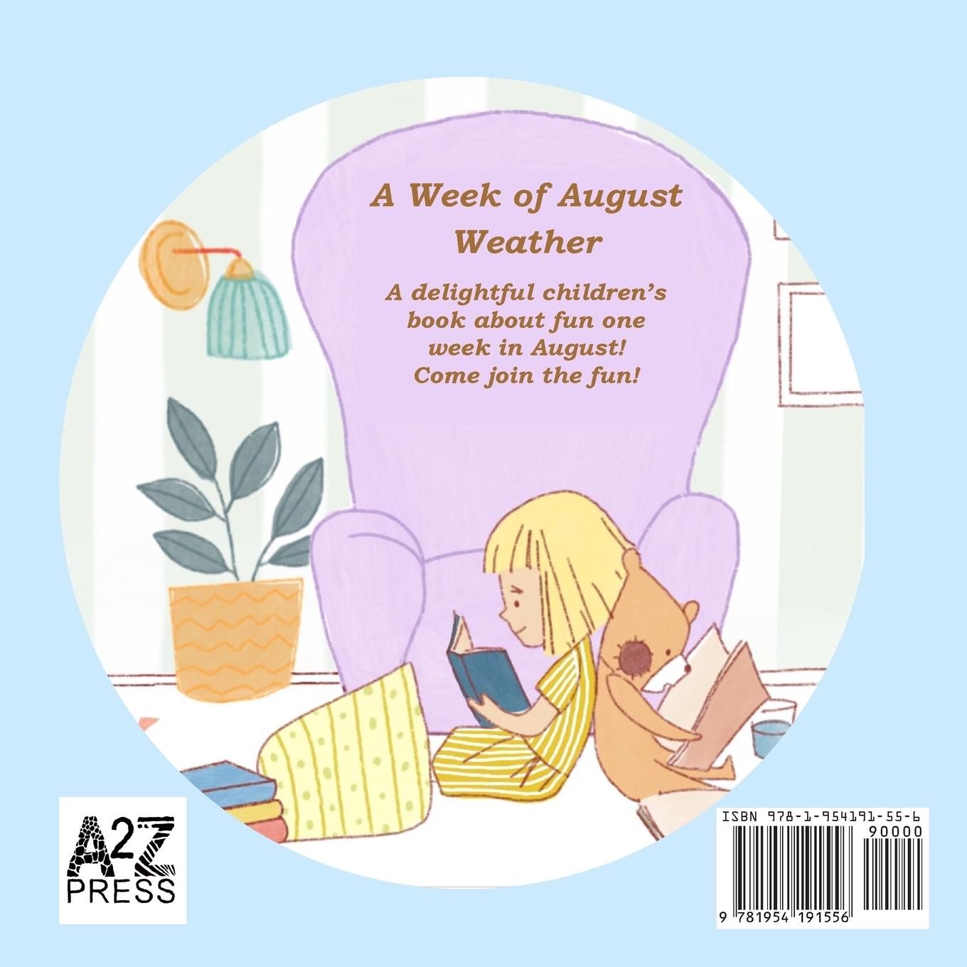 Rückseitencover A Week of August Weather