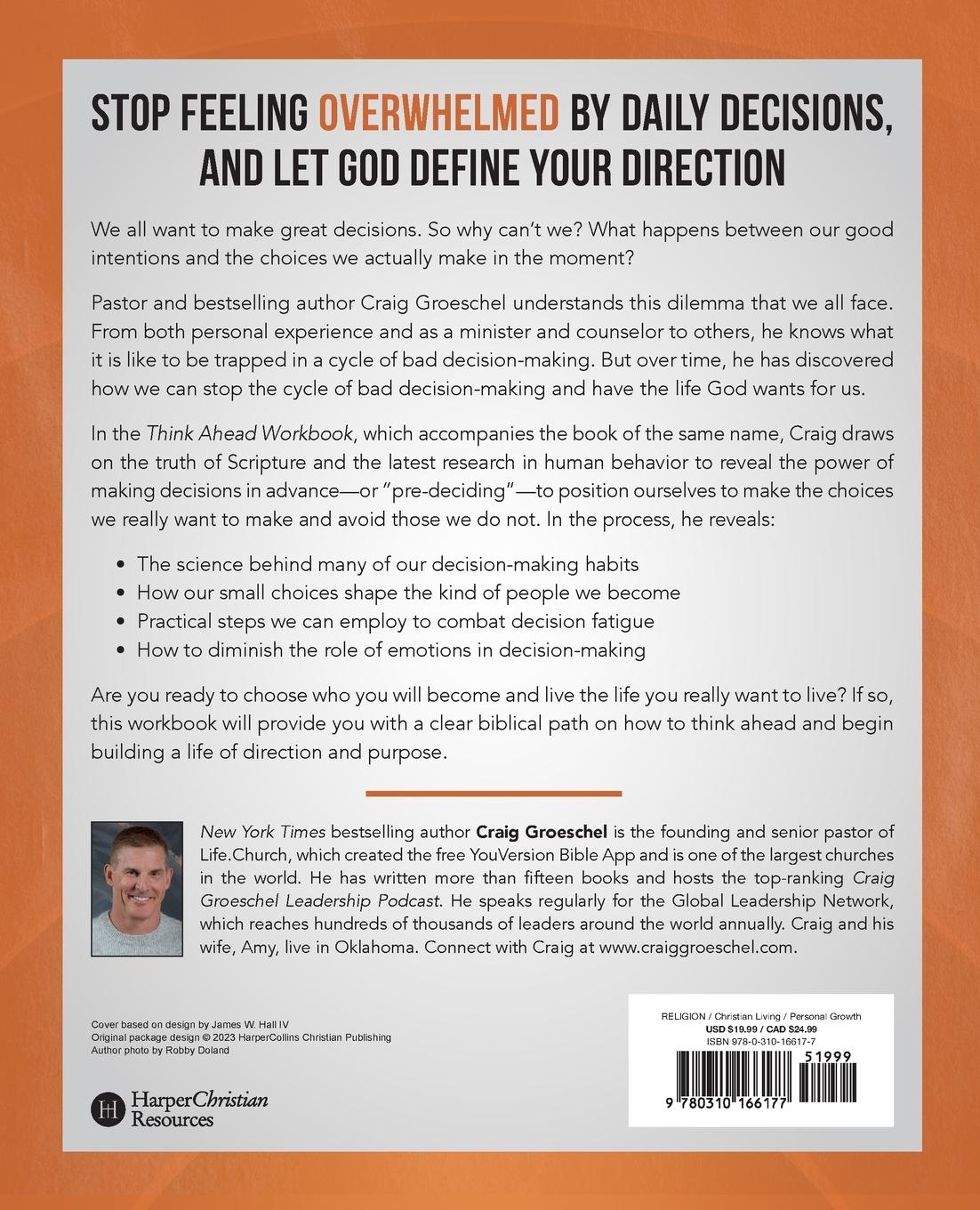 Rückseitencover Think Ahead Workbook