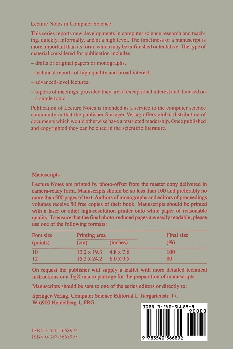 Rückseitencover Advances in Petri Nets 1993