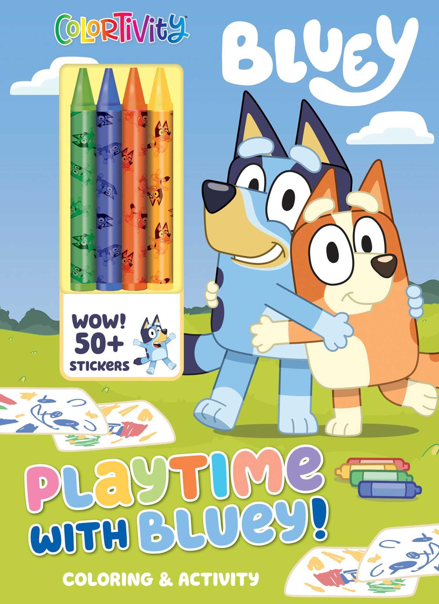 Vorderes Coverbild Bluey: Colortivity: Playtime with Bluey!