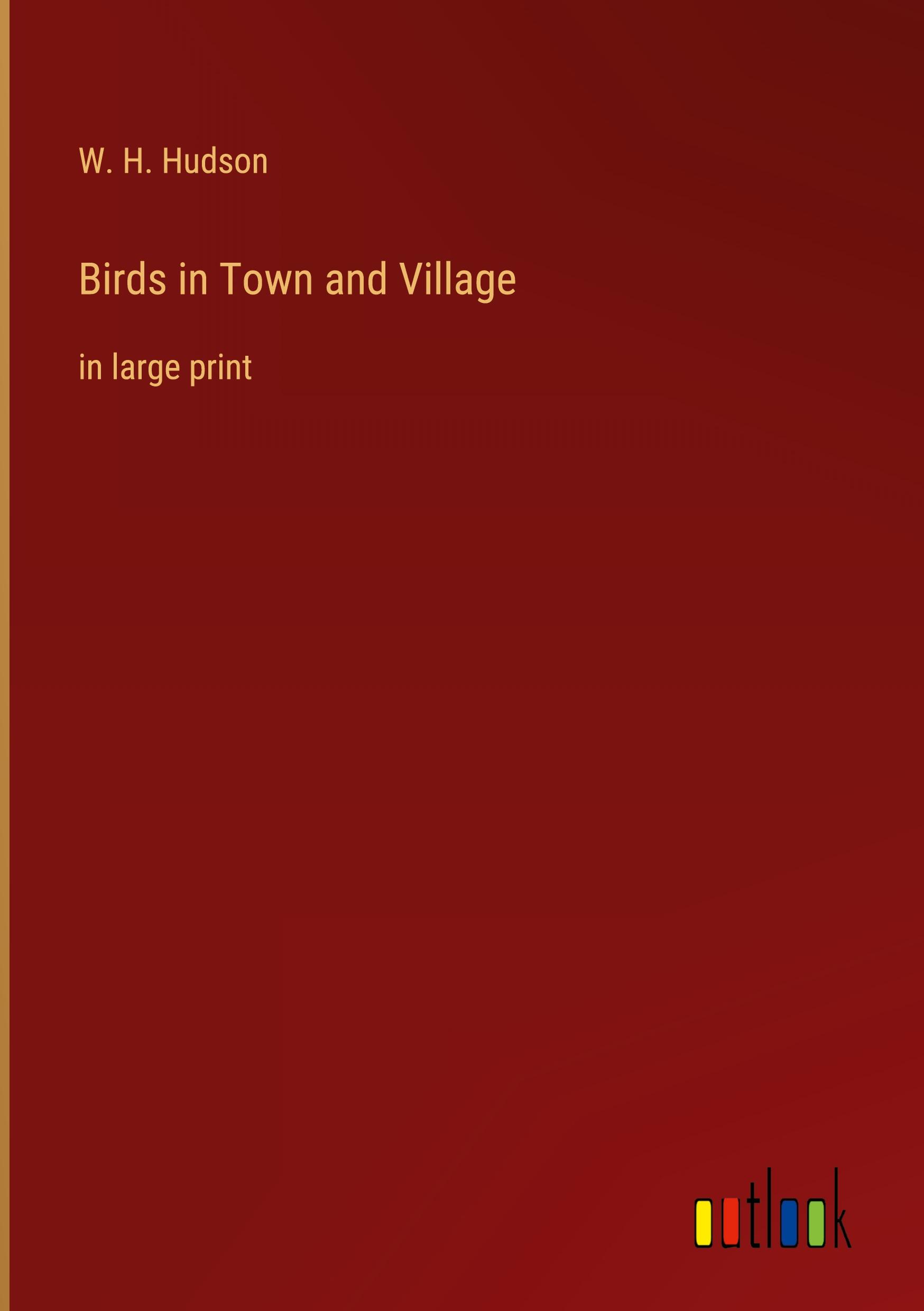 Vorderes Coverbild Birds in Town and Village