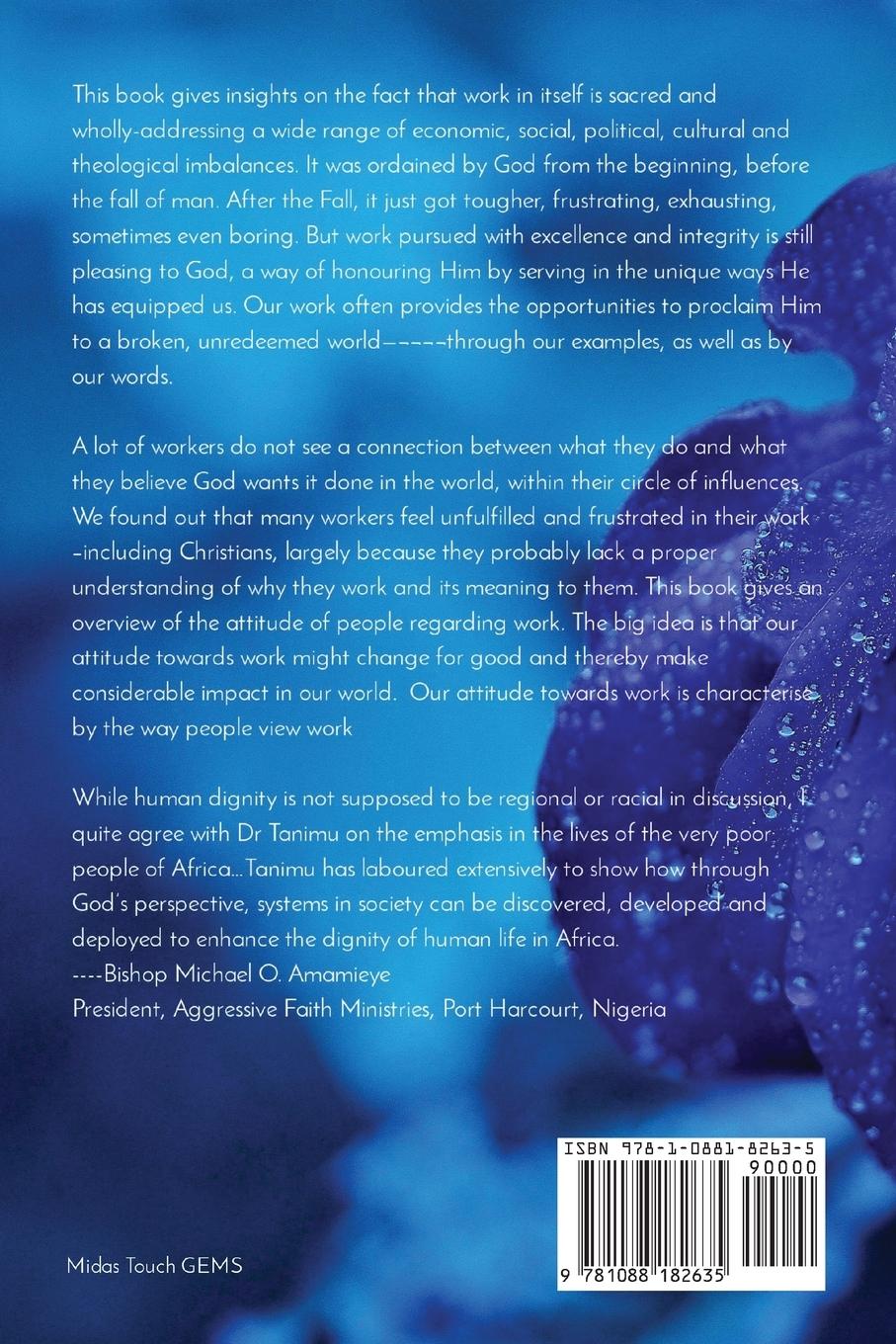 Rückseitencover Translating Human Dignity, Work And Labour A Social-Economic Significance Of The Concept Of Work