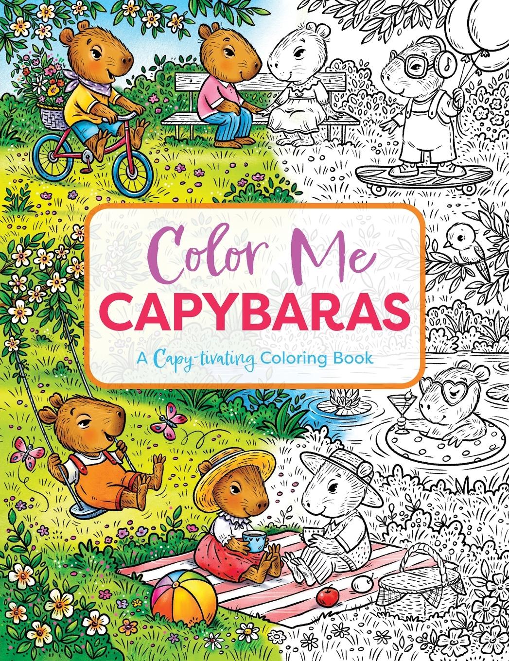 Vorderes Coverbild Color Me Capybaras