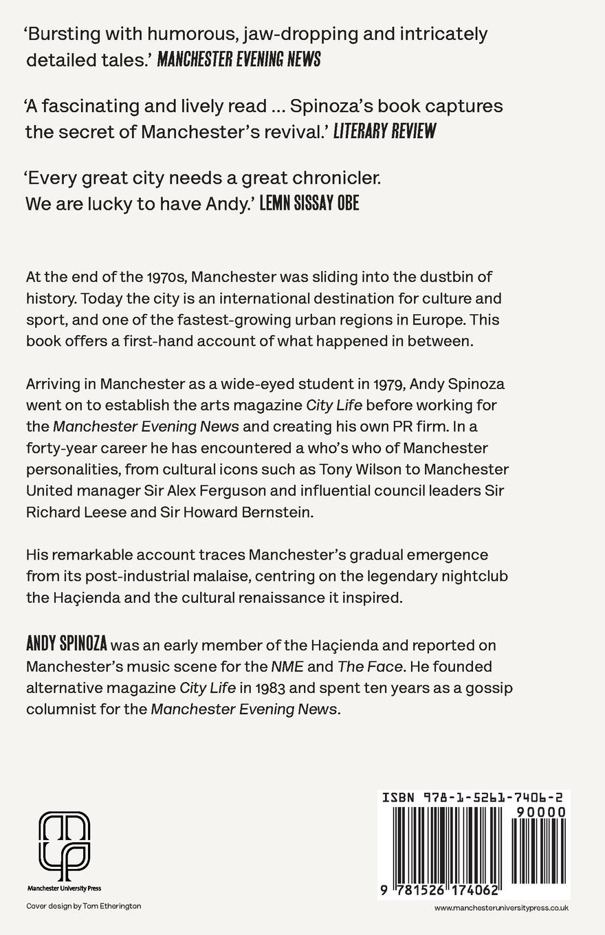 Rückseitencover Manchester unspun