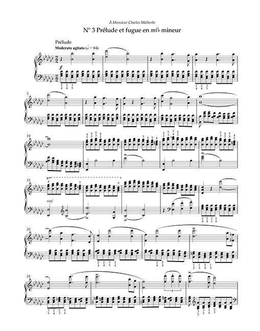 Beispielinhalt (Bild) Six Études für Klavier op. 111 -Deuxième livre-