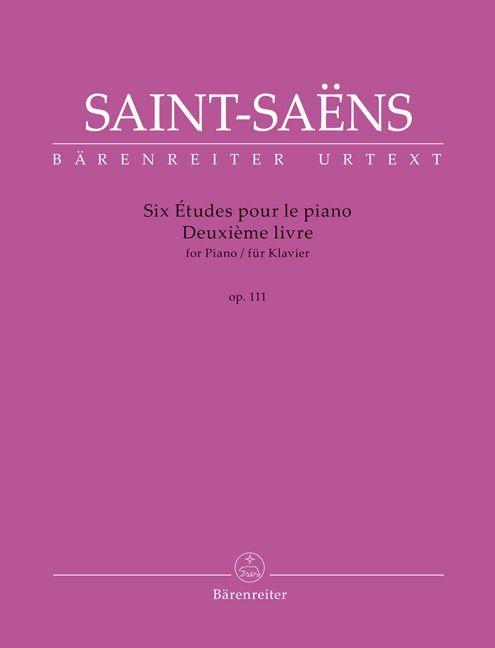 Vorderes Coverbild Six Études für Klavier op. 111 -Deuxième livre-