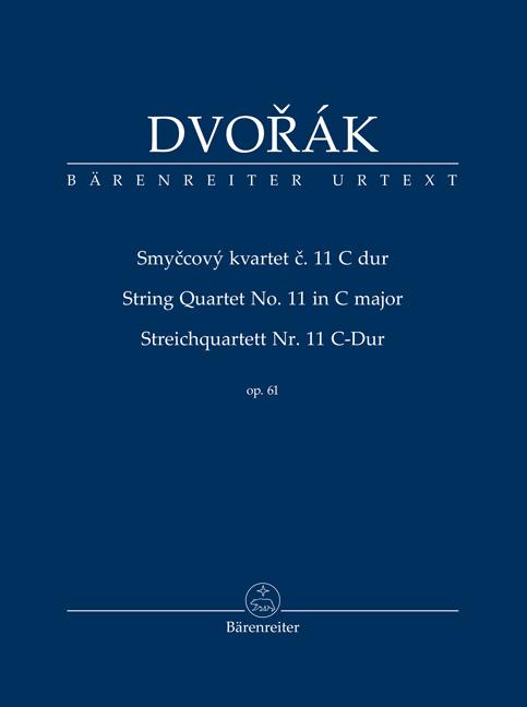 Vorderes Coverbild Streichquartett Nr. 11 C-Dur op. 61